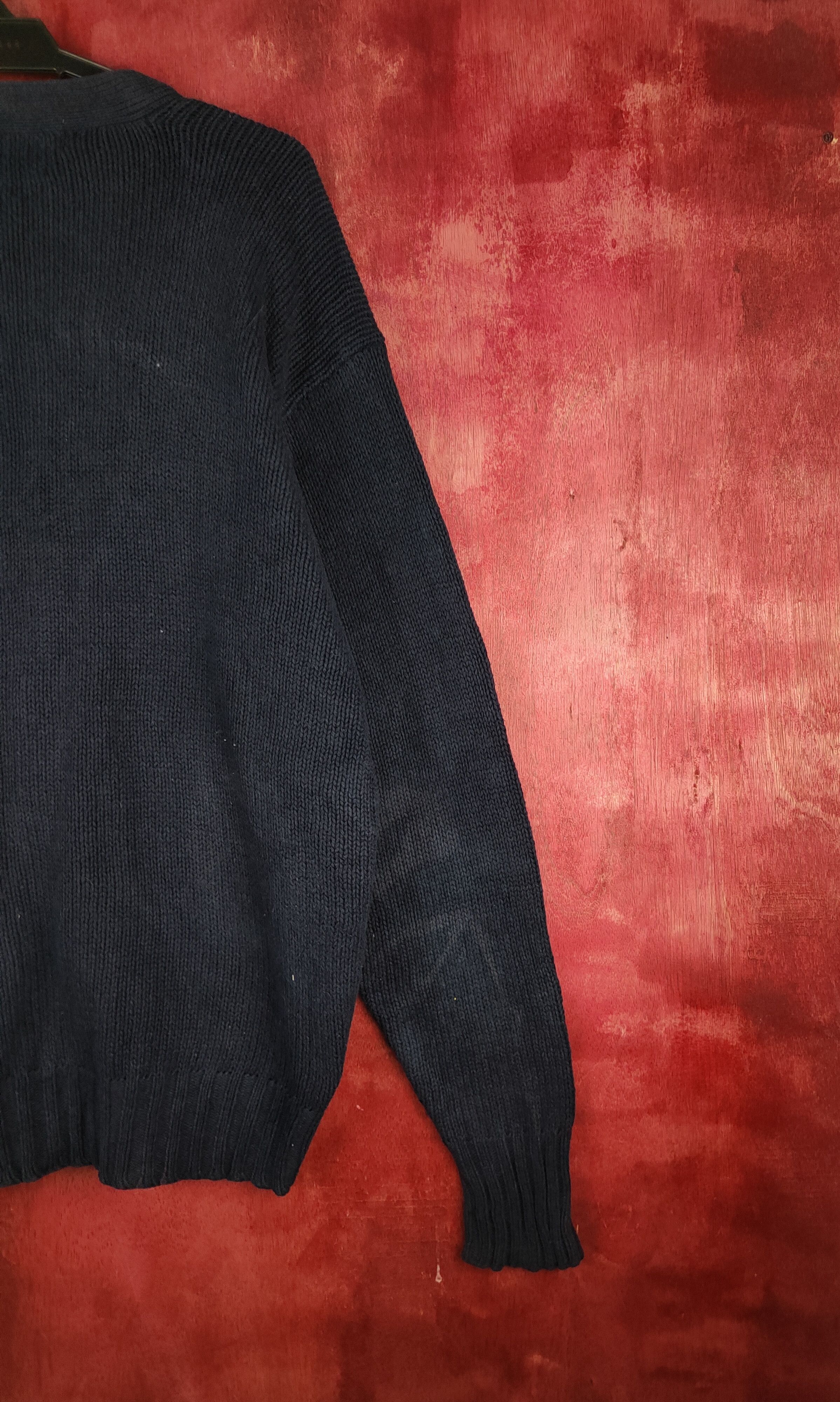 Polo Ralph Lauren Polo by Ralph Lauren Dark Blue Knitwear Cardigan #189B Size US M / EU 48-50 / 2 - 10 Thumbnail