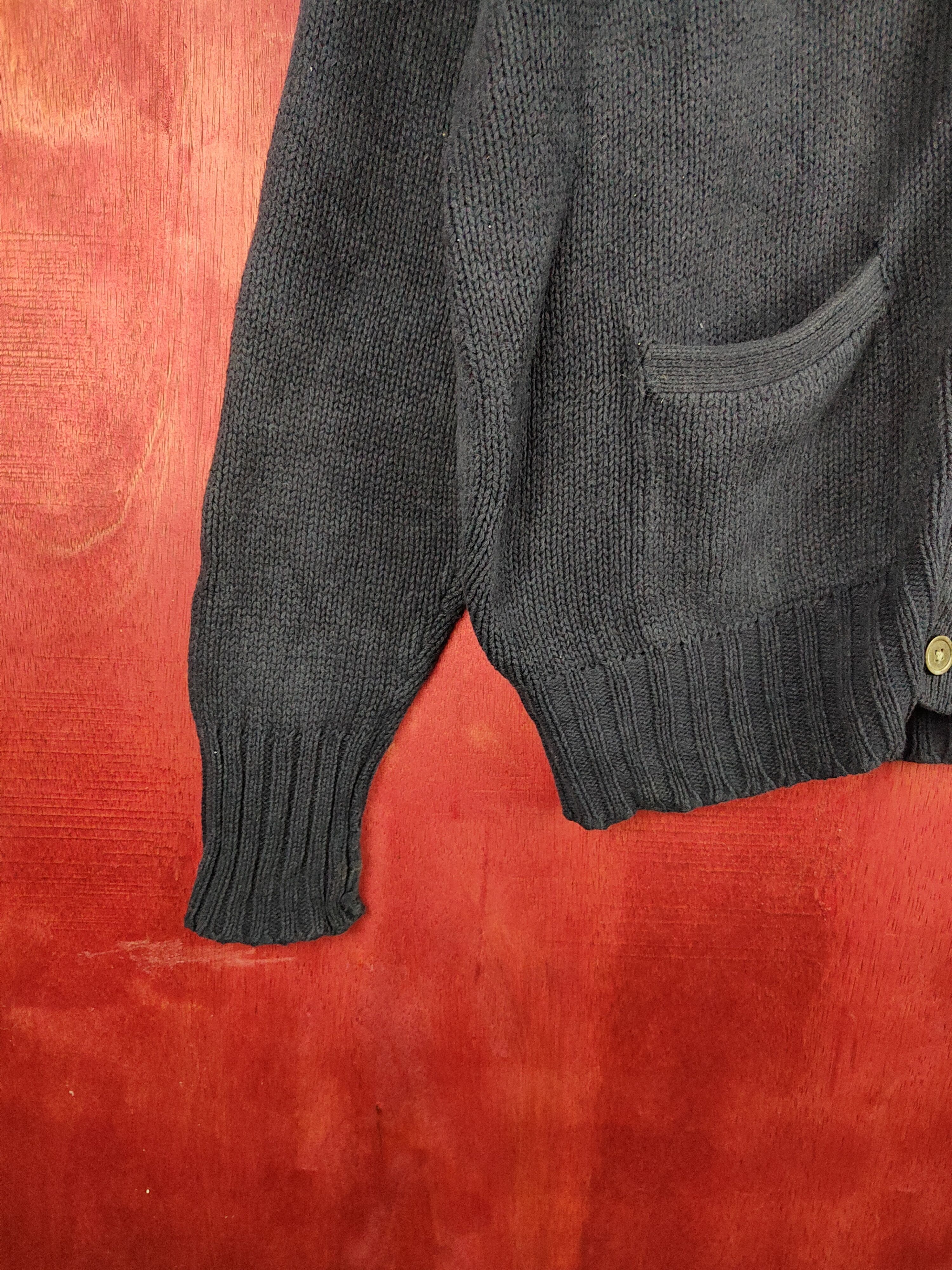 Polo Ralph Lauren Polo by Ralph Lauren Dark Blue Knitwear Cardigan #189B Size US M / EU 48-50 / 2 - 5 Thumbnail