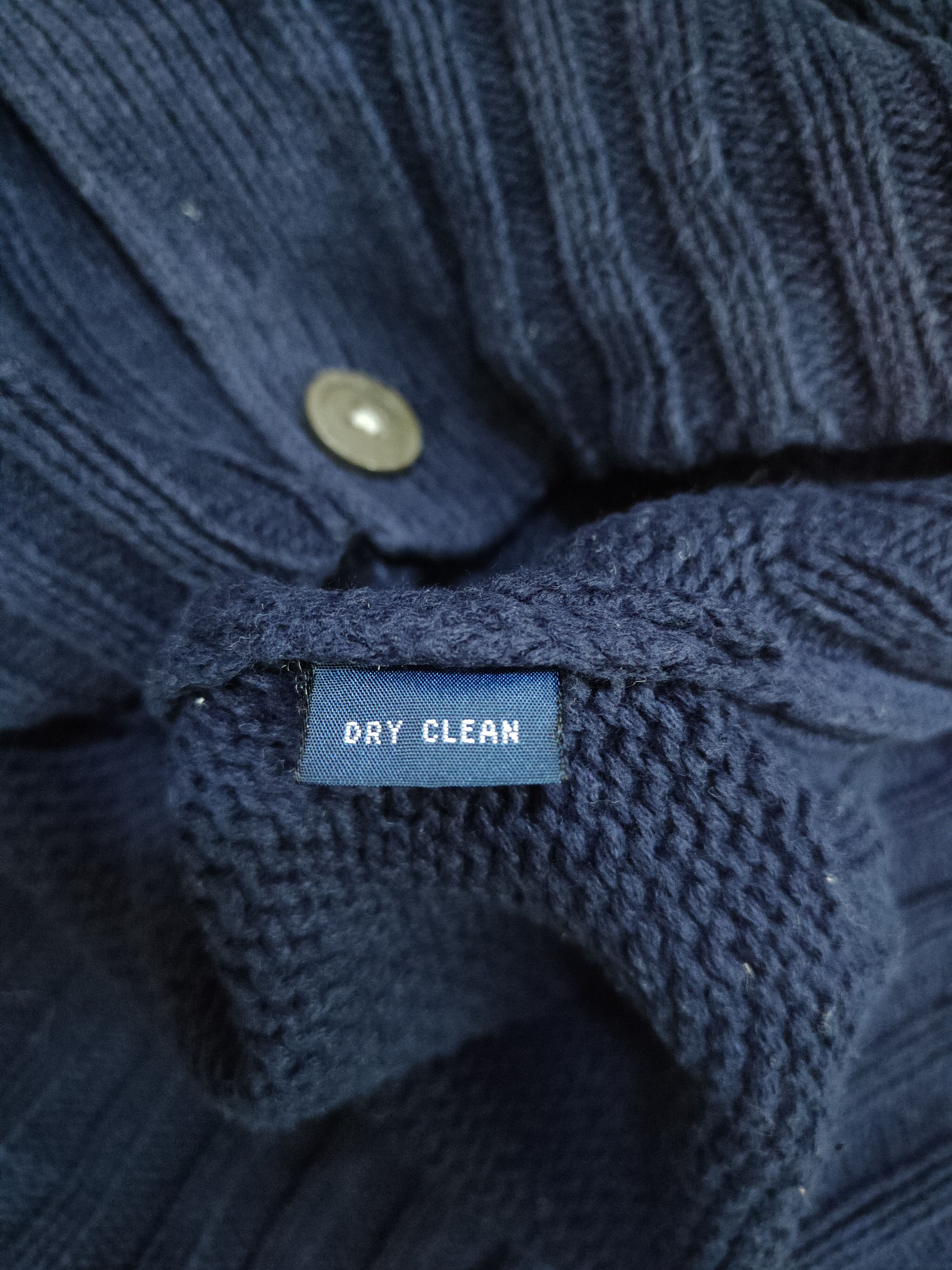 Polo Ralph Lauren Polo by Ralph Lauren Dark Blue Knitwear Cardigan #189B Size US M / EU 48-50 / 2 - 11 Thumbnail