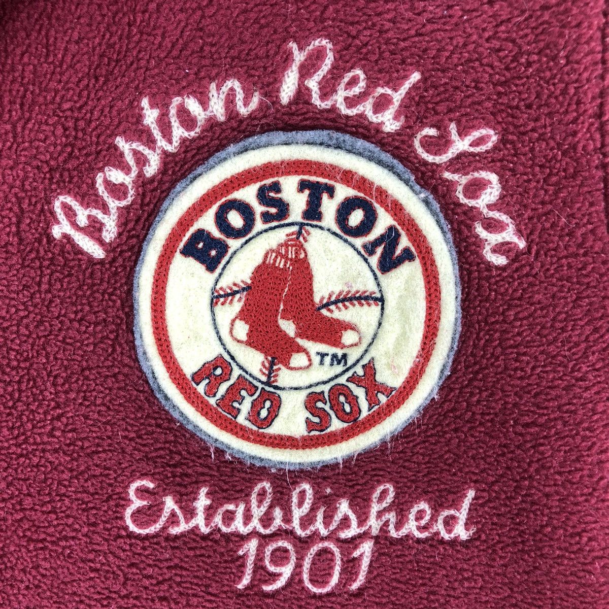 Uniqlo Uniqlo x MLB Boston 1901 Red Sox Fleece Sweater Pullover Size US M / EU 48-50 / 2 - 7 Thumbnail