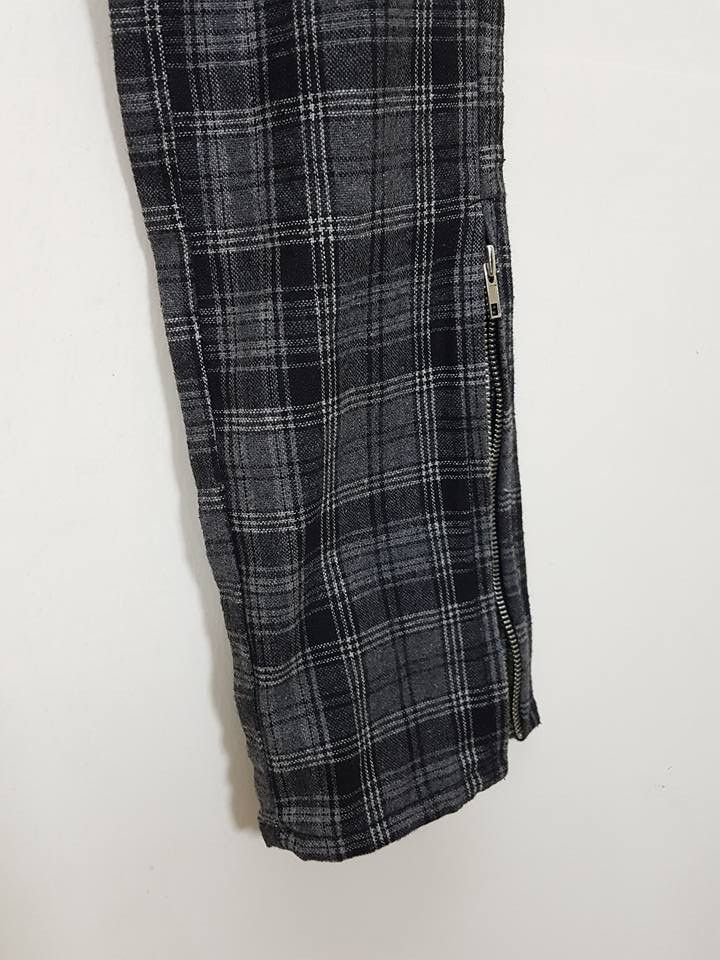 Japanese Brand Japanese Glad News Wool Blend Ankle Thigh Zipper Pants Size US 30 / EU 46 - 13 Thumbnail