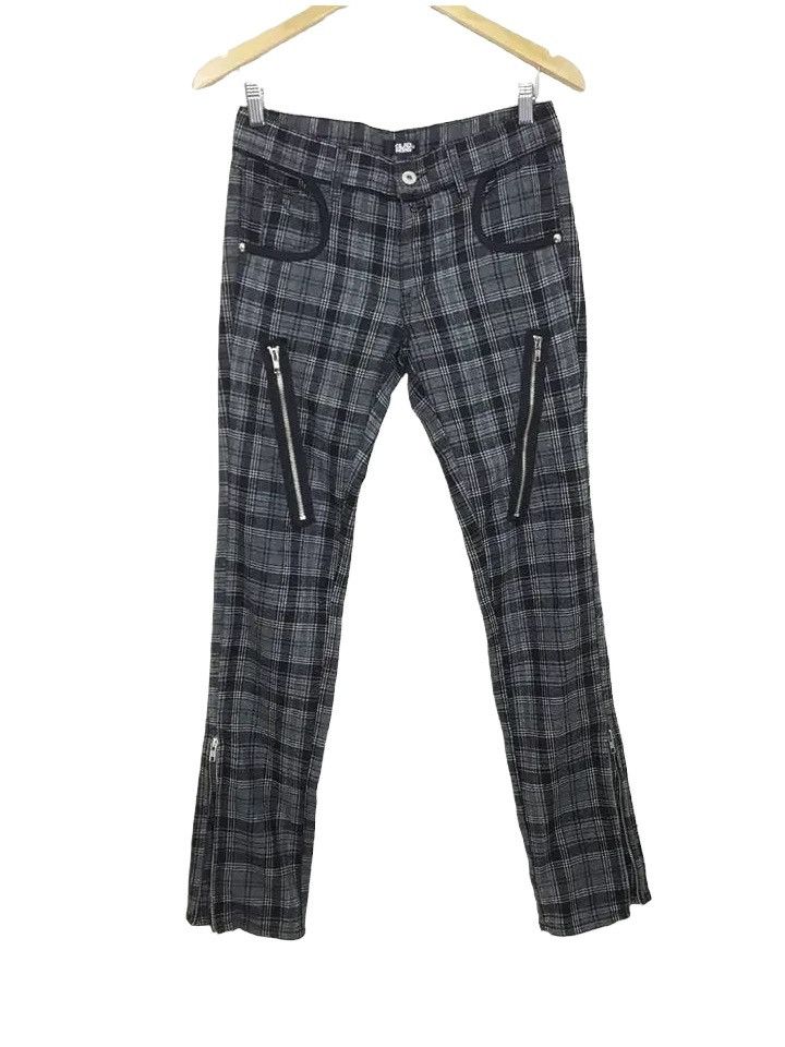 Japanese Brand Japanese Glad News Wool Blend Ankle Thigh Zipper Pants Size US 30 / EU 46 - 1 Thumbnail