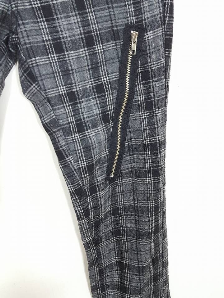 Japanese Brand Japanese Glad News Wool Blend Ankle Thigh Zipper Pants Size US 30 / EU 46 - 9 Thumbnail