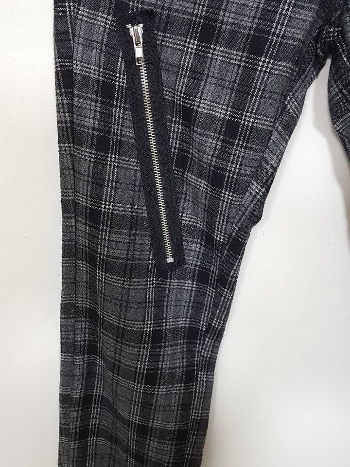 Japanese Brand Japanese Glad News Wool Blend Ankle Thigh Zipper Pants Size US 30 / EU 46 - 8 Thumbnail