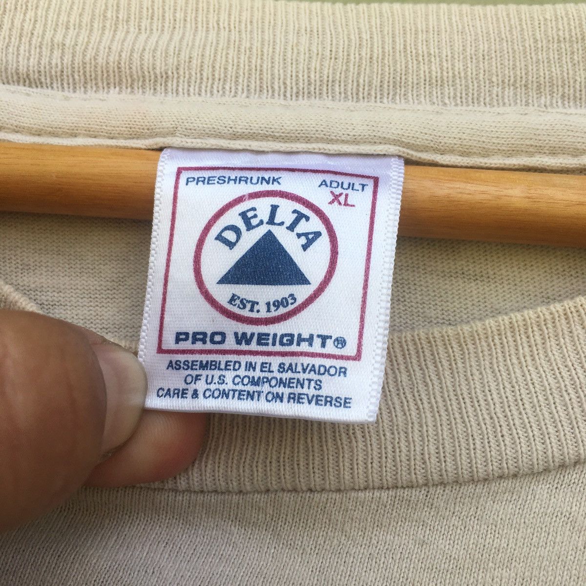 Delta USAAF T-shirt Size US XL / EU 56 / 4 - 7 Thumbnail