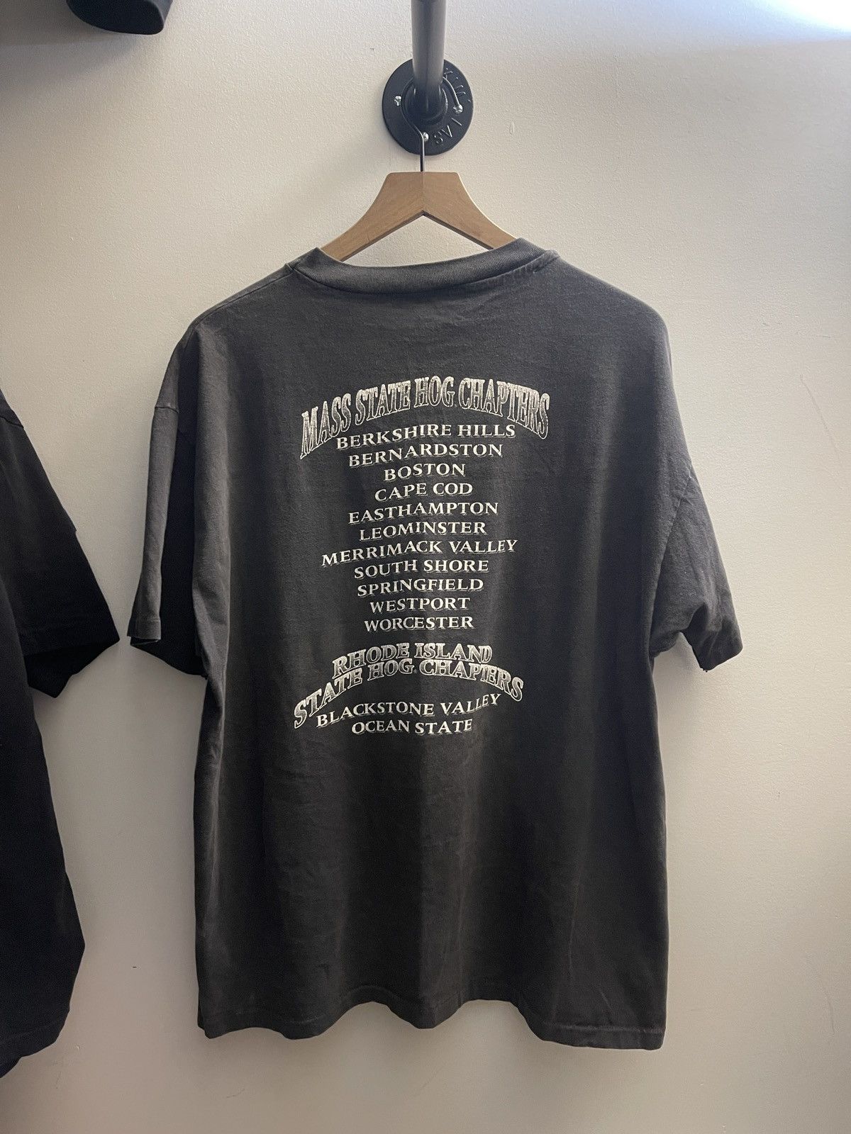 Harley Davidson Faded Harley Owners Group Shirt ERD Grunge Chrome Biker WCC Size US XL / EU 56 / 4 - 3 Thumbnail