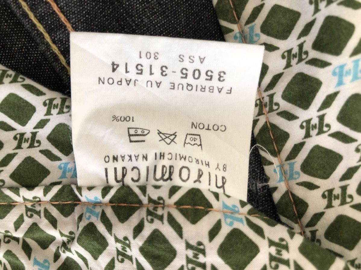 Vintage Hiromichi Nakano Made in Japan Printed Flower Denim Size US 31 - 20 Thumbnail
