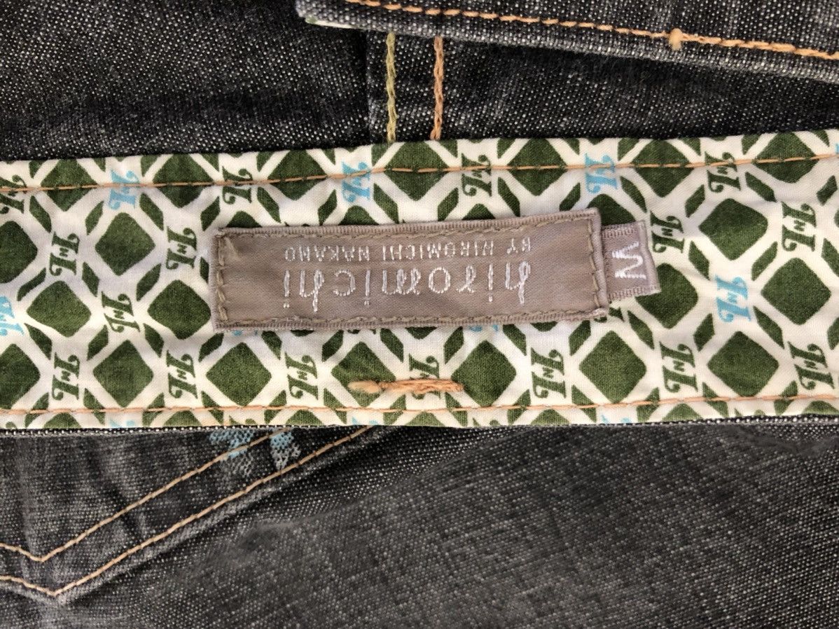 Vintage Hiromichi Nakano Made in Japan Printed Flower Denim Size US 31 - 19 Thumbnail