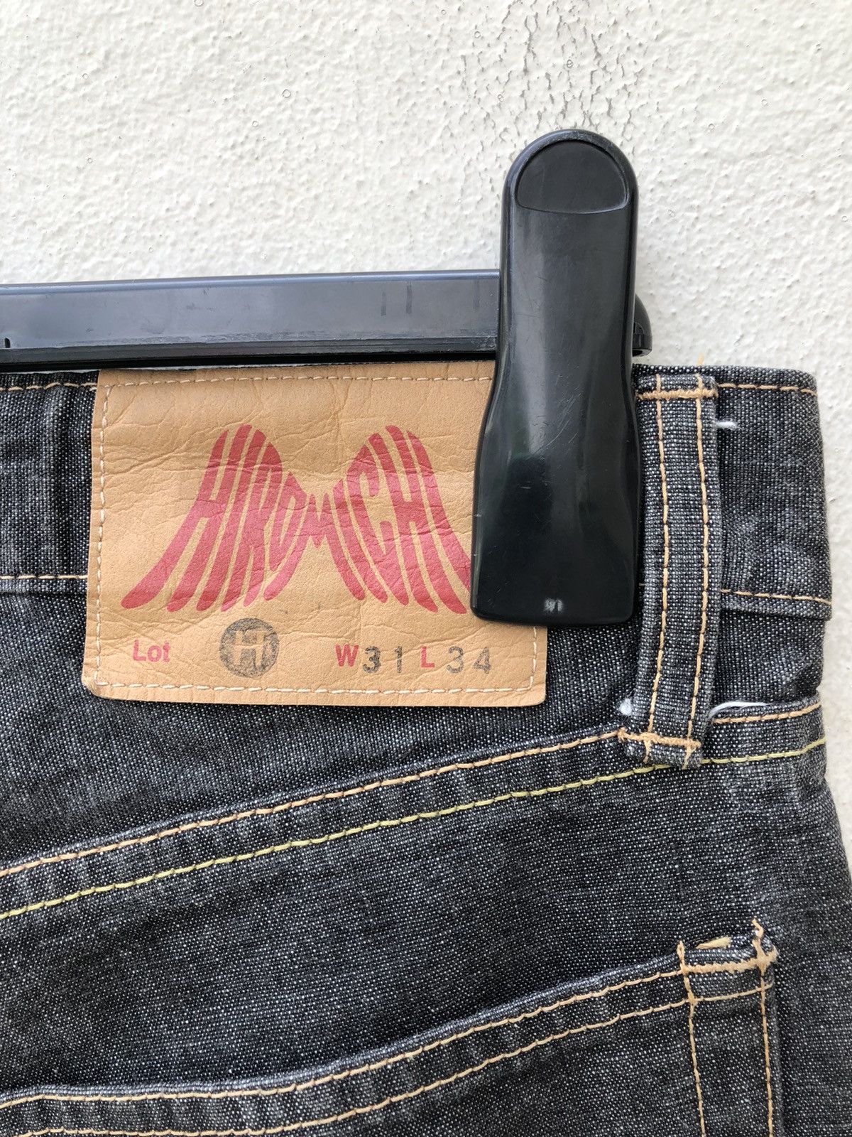 Vintage Hiromichi Nakano Made in Japan Printed Flower Denim Size US 31 - 16 Thumbnail