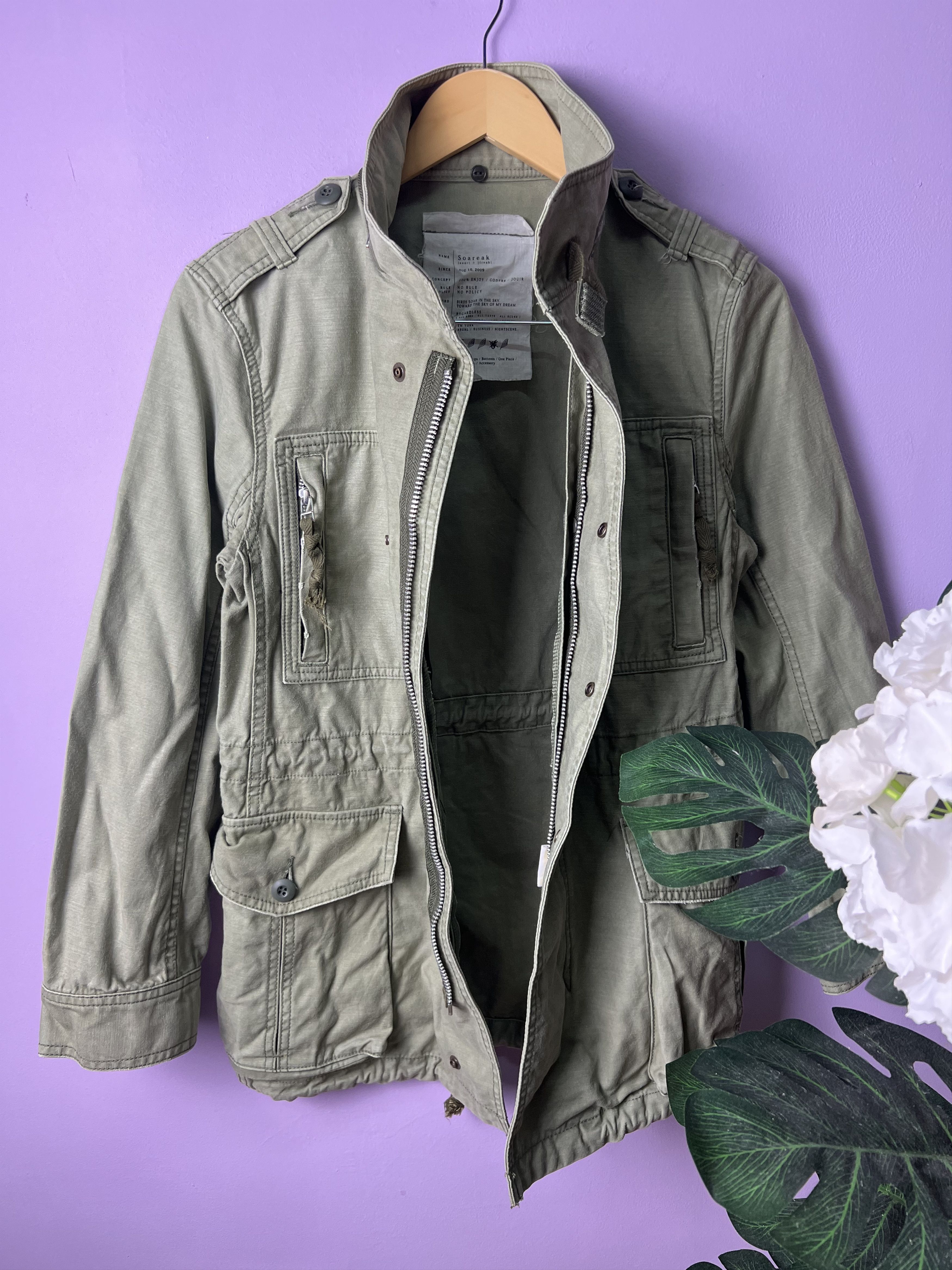 Japanese Brand 🔥Vintage 2009 Soareak Hunting Jackets Size US S / EU 44-46 / 1 - 2 Thumbnail