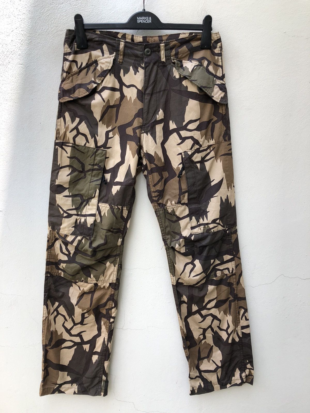 Vintage Slap Shot Japan Camouflage Cargo Trouser Size US 31 - 7 Thumbnail