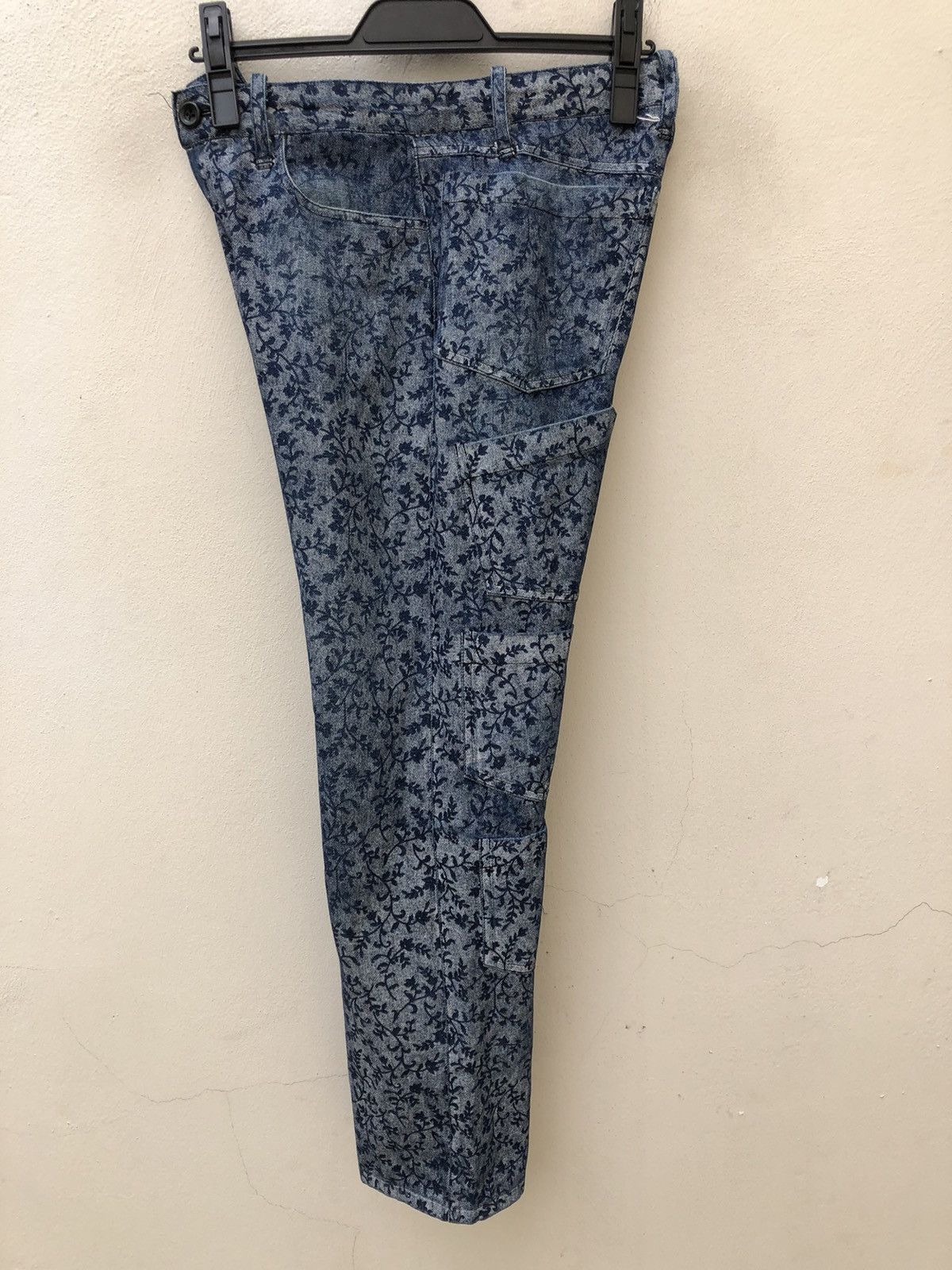 Beams Japan Vintage GIGANT Japan 11 Pocket Floral Denim Cropped Jeans Size US 28 / EU 44 - 20 Thumbnail