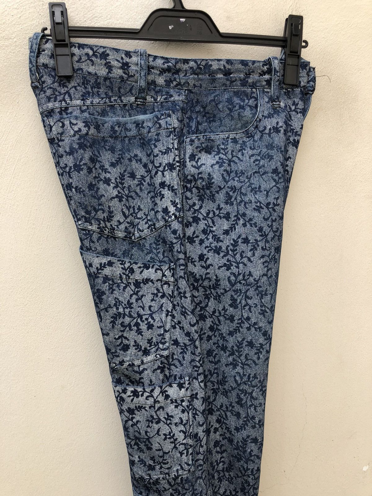 Beams Japan Vintage GIGANT Japan 11 Pocket Floral Denim Cropped Jeans Size US 28 / EU 44 - 23 Thumbnail