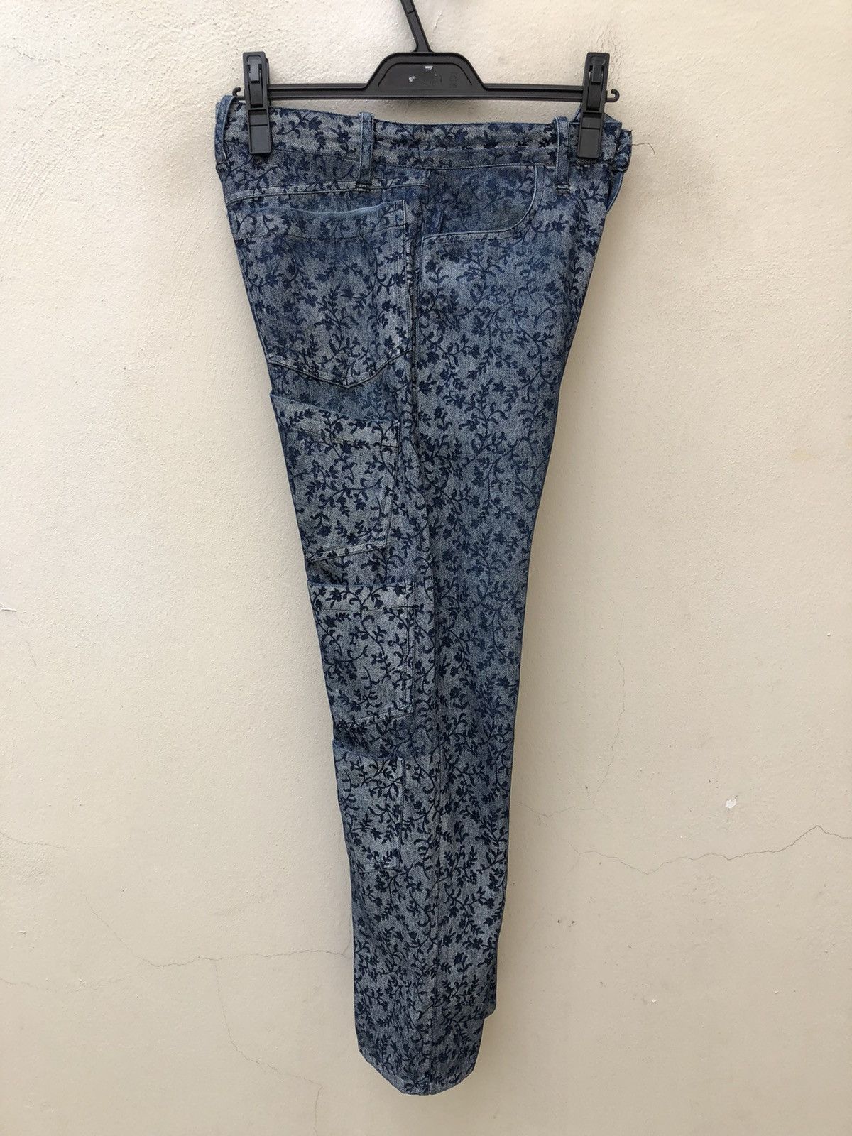 Beams Japan Vintage GIGANT Japan 11 Pocket Floral Denim Cropped Jeans Size US 28 / EU 44 - 22 Thumbnail