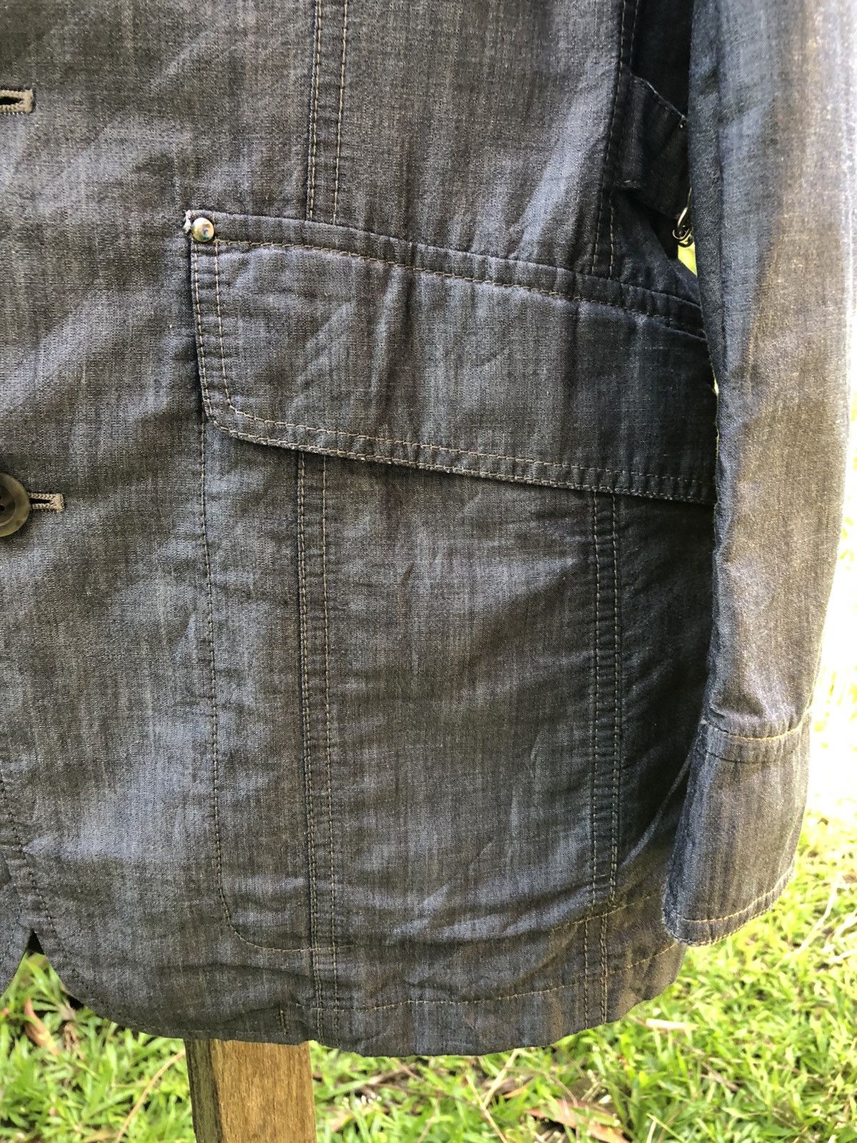 McGregor Vintage 90's Mcgregor Chambray Jacket Size US M / EU 48-50 / 2 - 7 Thumbnail