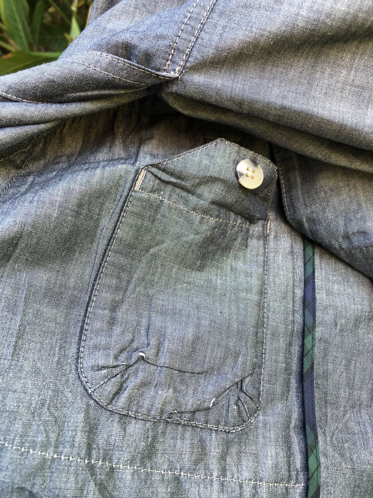 McGregor Vintage 90's Mcgregor Chambray Jacket Size US M / EU 48-50 / 2 - 8 Thumbnail
