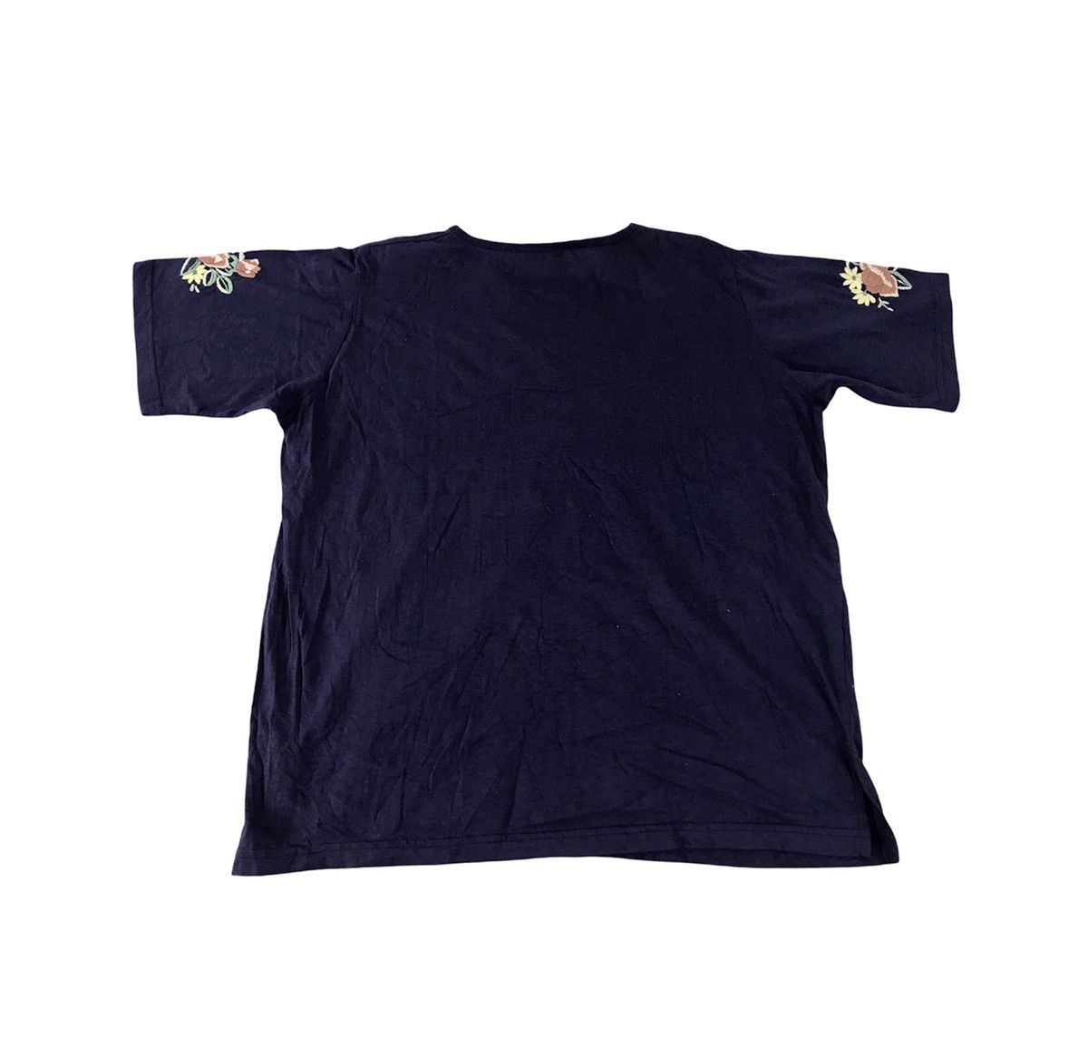 Other Japanese Brand Rosom Embroidery Floral Logo Tee Size M / US 6-8 / IT 42-44 - 7 Thumbnail