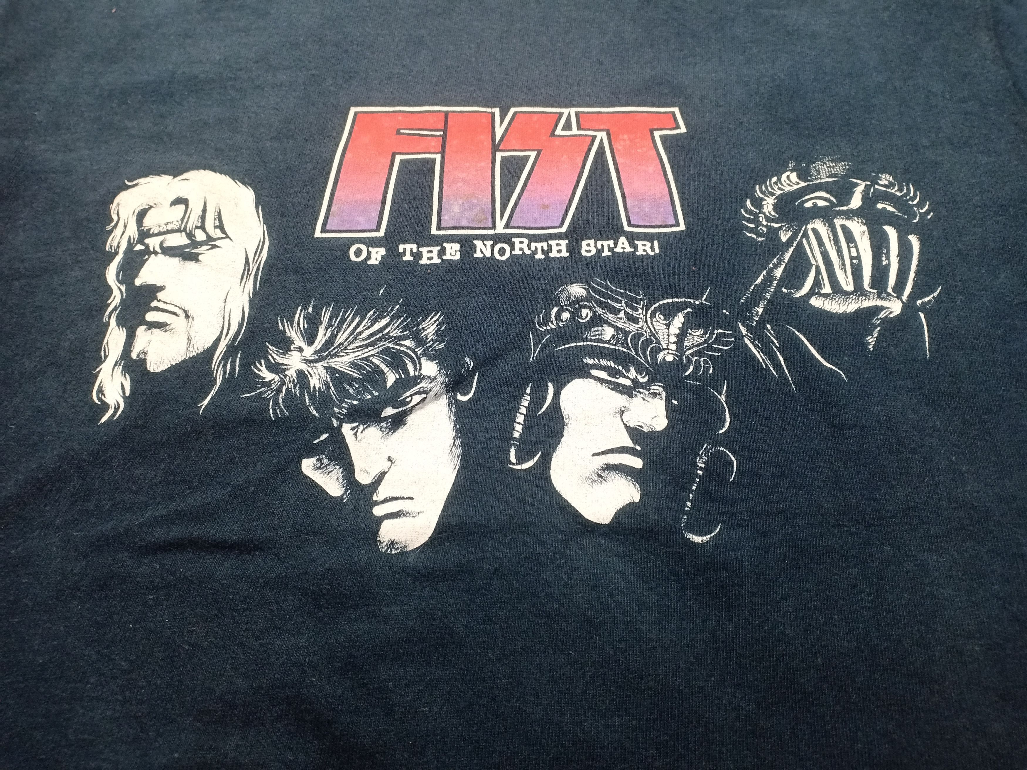 Anime Vintage 90s Japanese Anime Fist Of The North Star by Cospa Size US M / EU 48-50 / 2 - 1 Thumbnail
