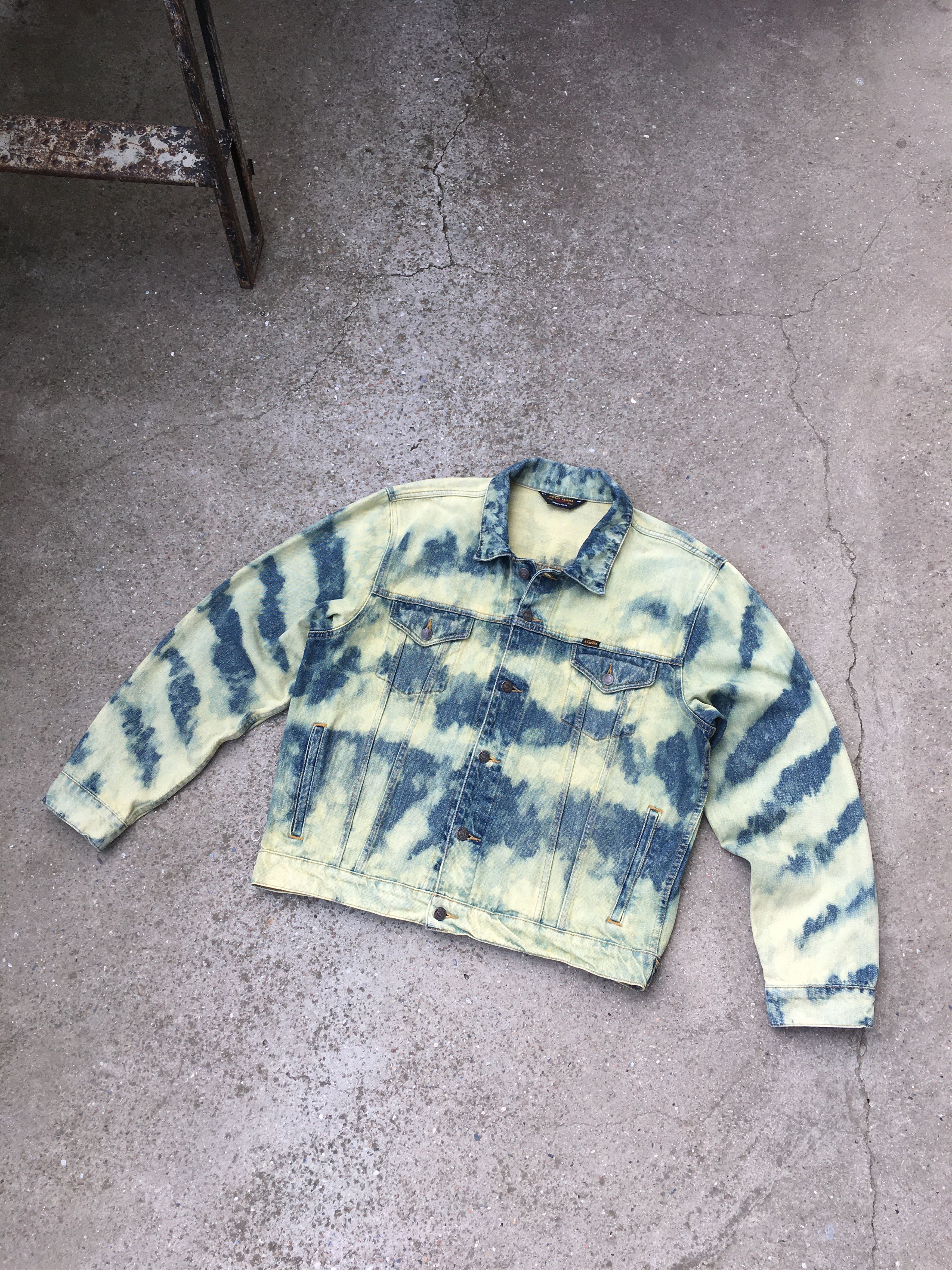 Polo Jeans Company Ralph Lauren Custom Dyed Denim Jacket