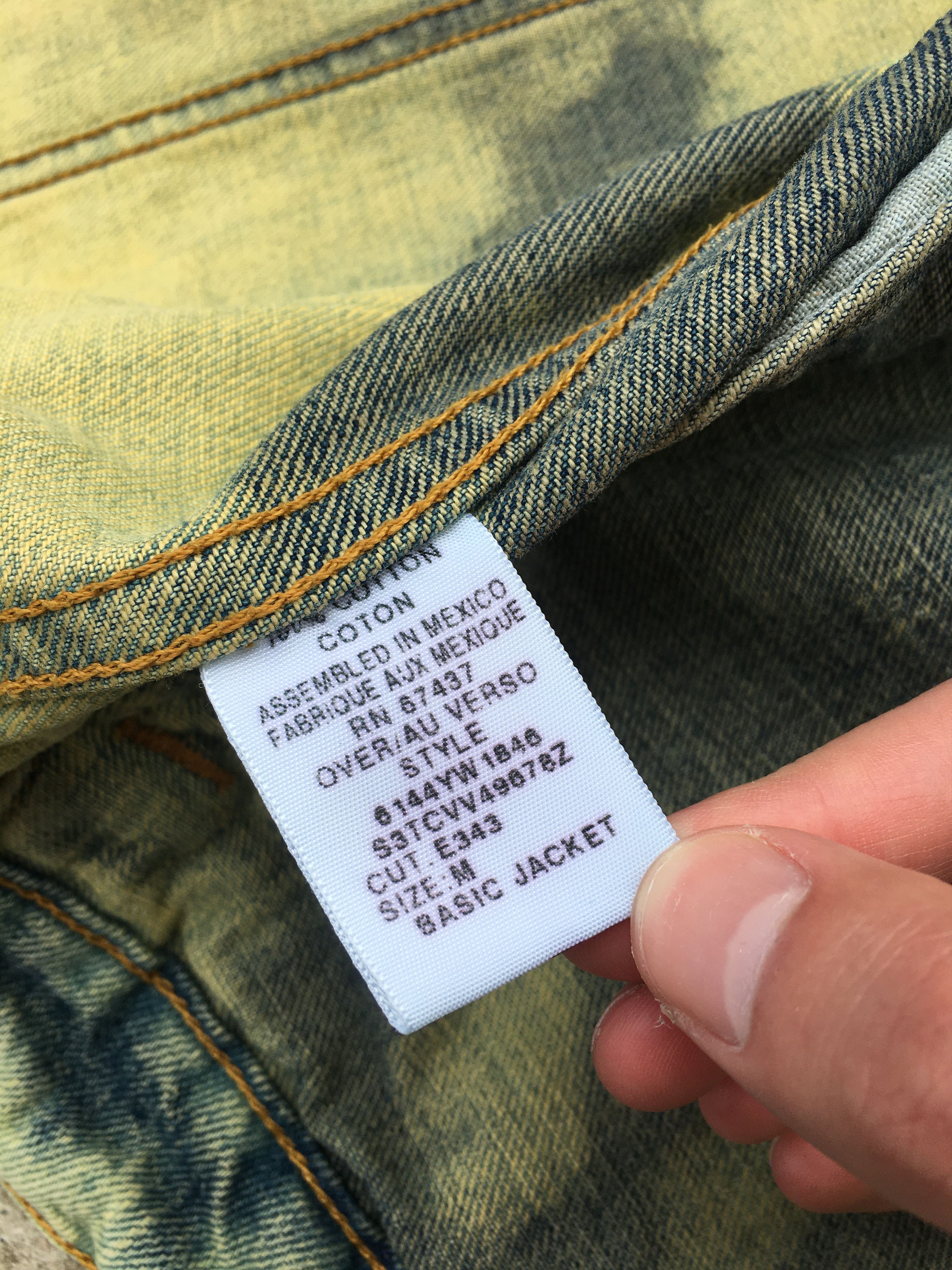 Polo Ralph Lauren × Vintage Polo Jeans Company Ralph Lauren Custom Dyed Denim Jacket Size US M / EU 48-50 / 2 - 10 Thumbnail