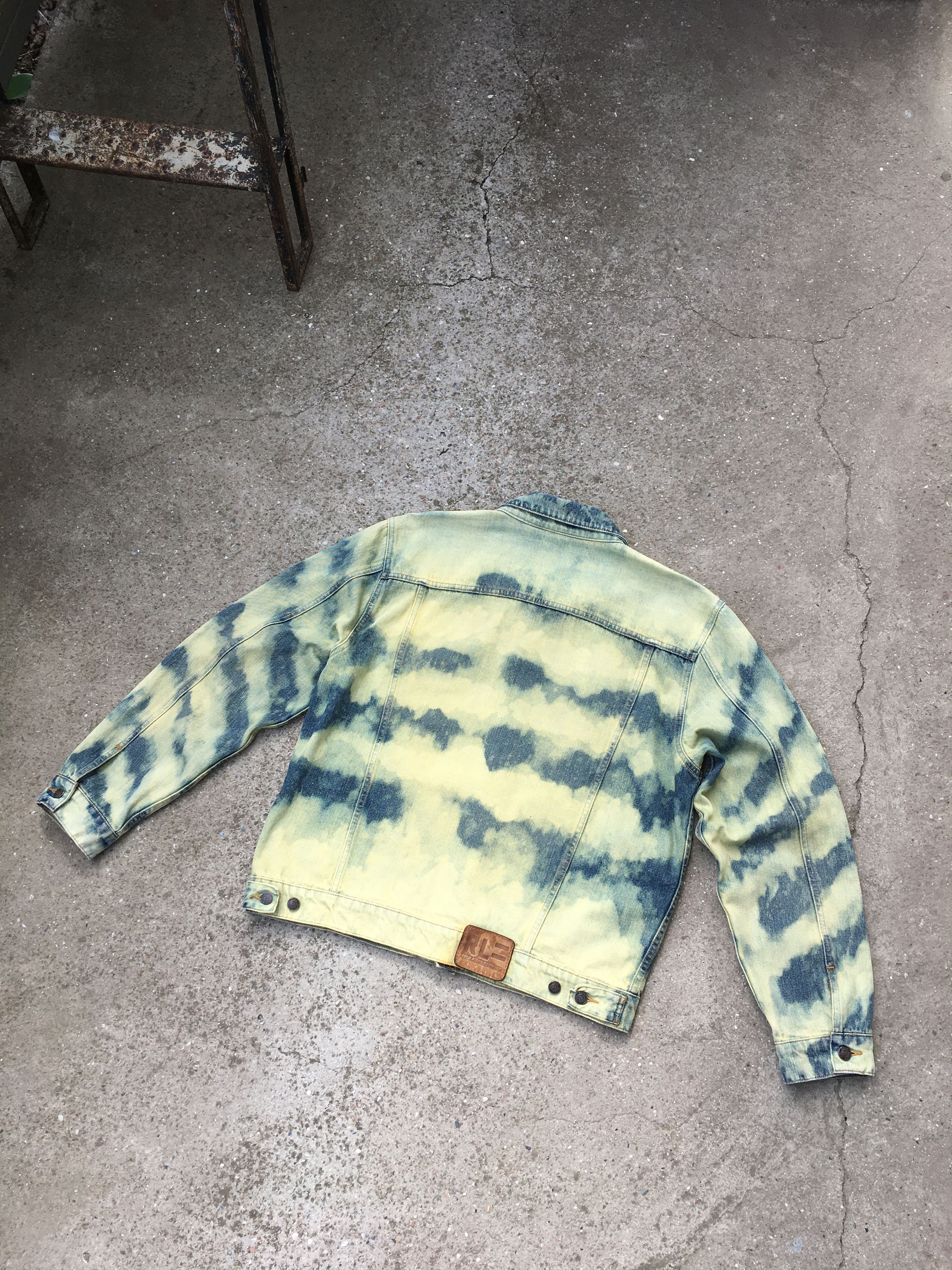 Polo Ralph Lauren × Vintage Polo Jeans Company Ralph Lauren Custom Dyed Denim Jacket Size US M / EU 48-50 / 2 - 2 Thumbnail