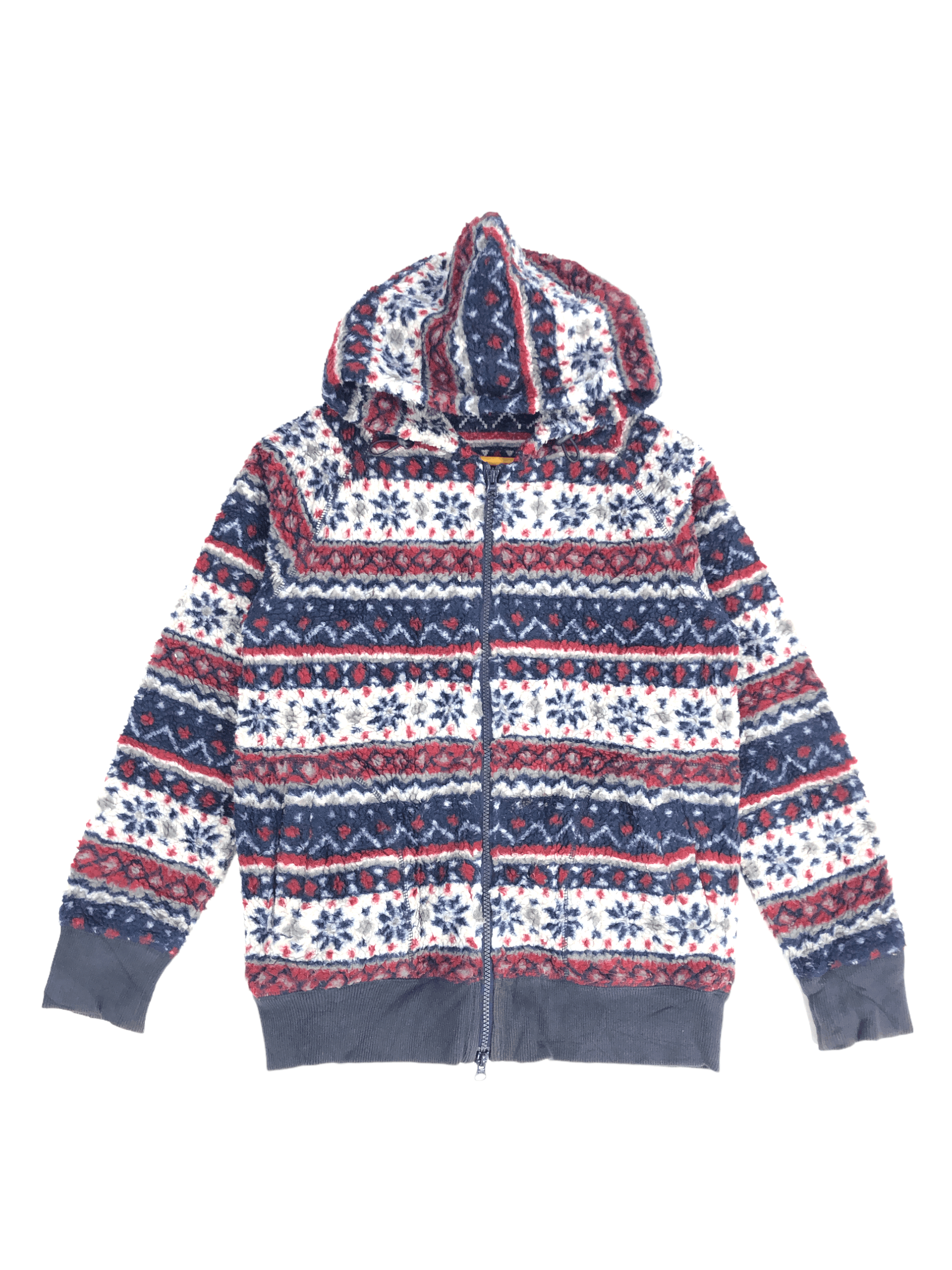 Vintage Unbrand Zipper Sweater Navajo Tribe Style Size S