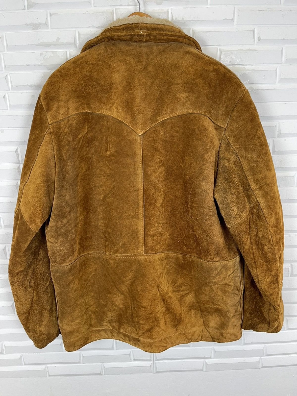 Schott ❌LAST CALL🔥Vintage1980 COWHIDE WESTERN SCHOTT NYC SUEDE Size US M / EU 48-50 / 2 - 5 Thumbnail