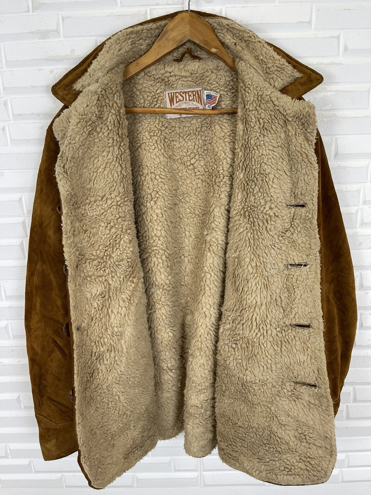 Schott ❌LAST CALL🔥Vintage1980 COWHIDE WESTERN SCHOTT NYC SUEDE Size US M / EU 48-50 / 2 - 10 Thumbnail