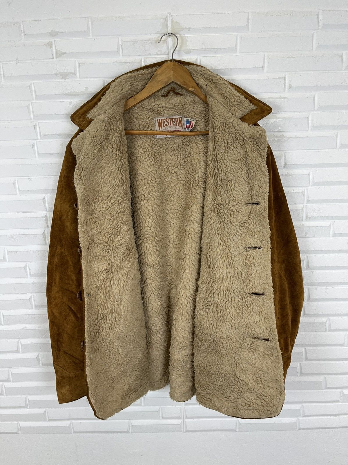 Schott ❌LAST CALL🔥Vintage1980 COWHIDE WESTERN SCHOTT NYC SUEDE Size US M / EU 48-50 / 2 - 6 Thumbnail