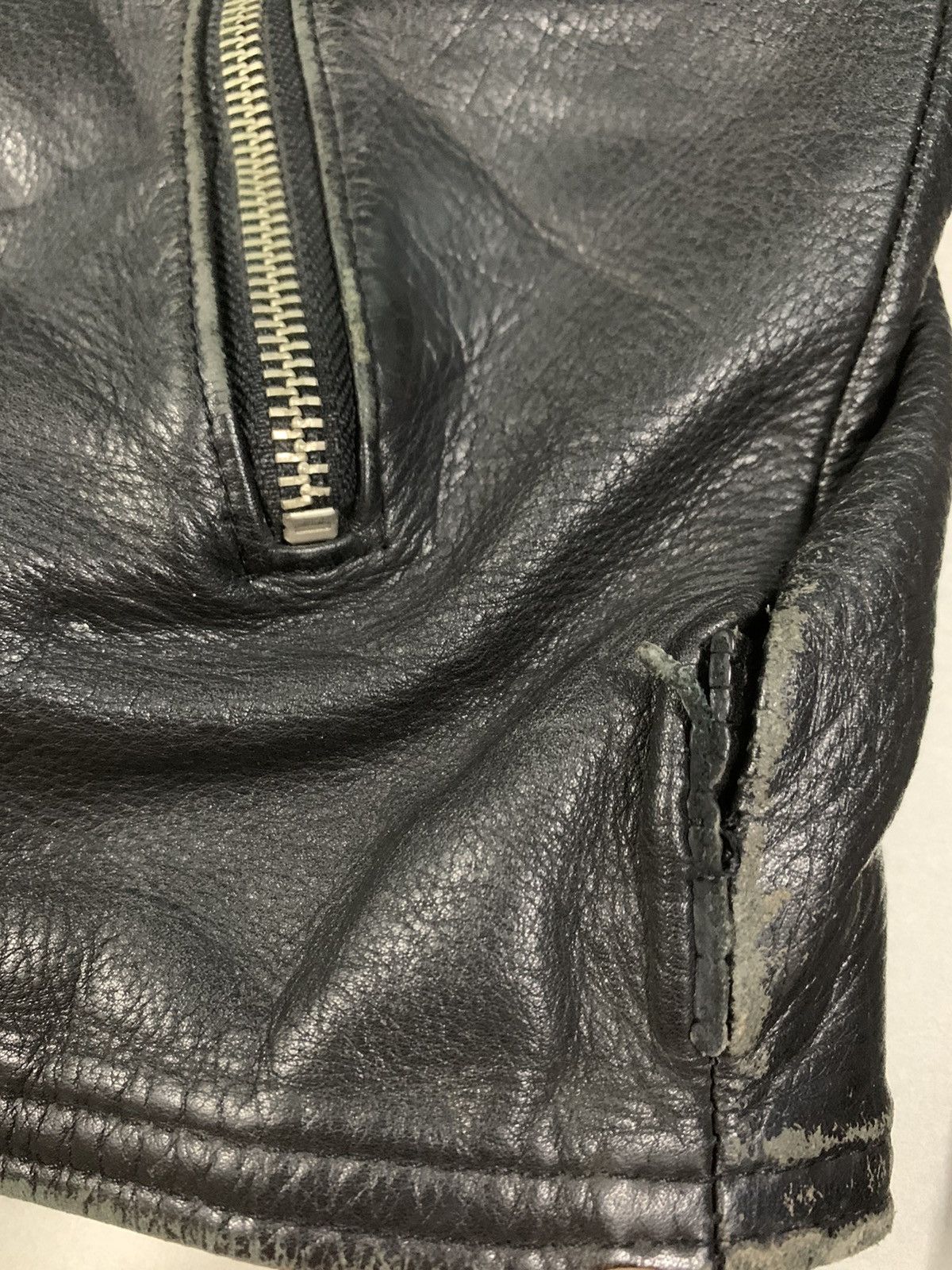 Seditionaries RARE ‼️ 80s Punk Schott Perfecto Cowhide Leather Jacket Size US M / EU 48-50 / 2 - 8 Thumbnail