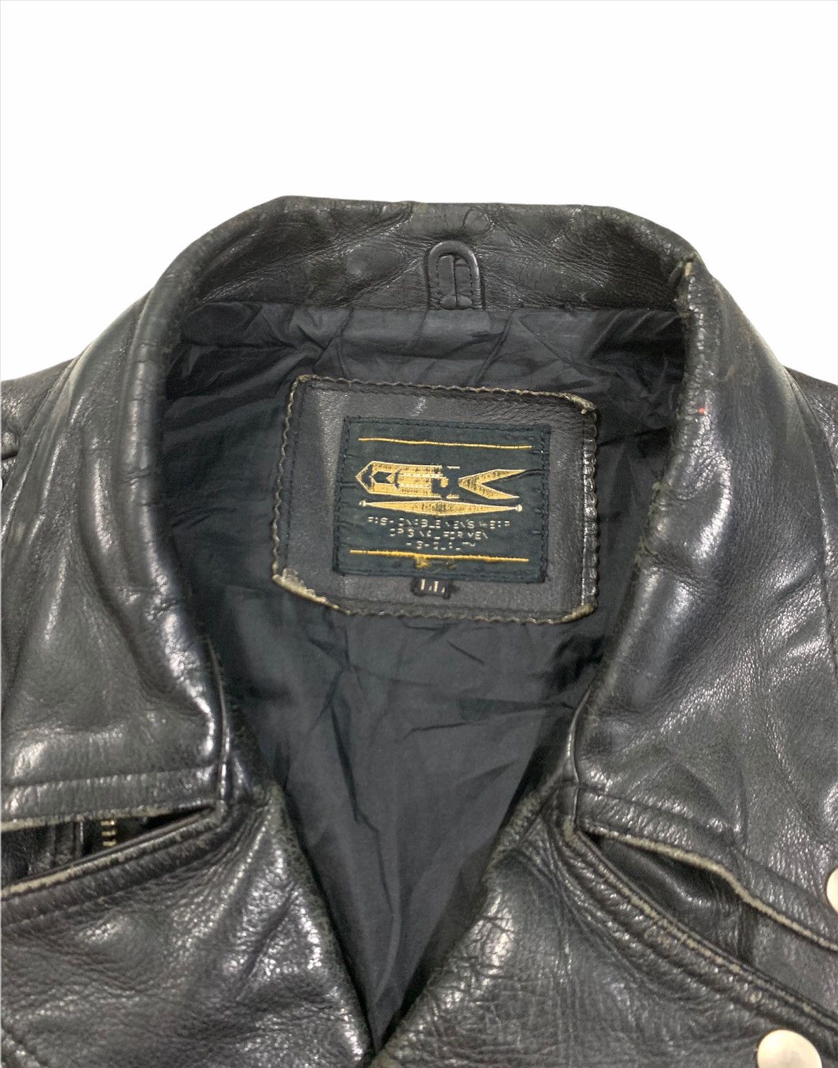 Seditionaries RARE ‼️ 80s Punk Schott Perfecto Cowhide Leather Jacket Size US M / EU 48-50 / 2 - 6 Thumbnail