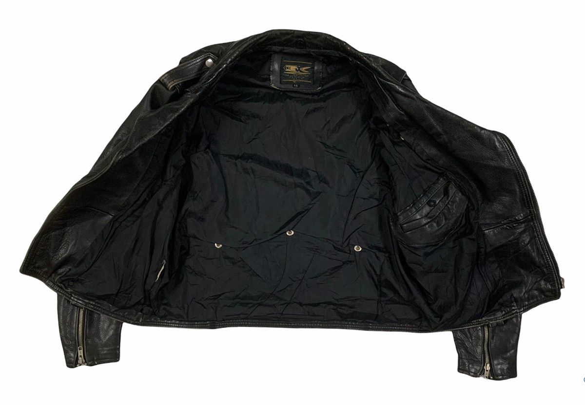 Seditionaries RARE ‼️ 80s Punk Schott Perfecto Cowhide Leather Jacket Size US M / EU 48-50 / 2 - 12 Thumbnail
