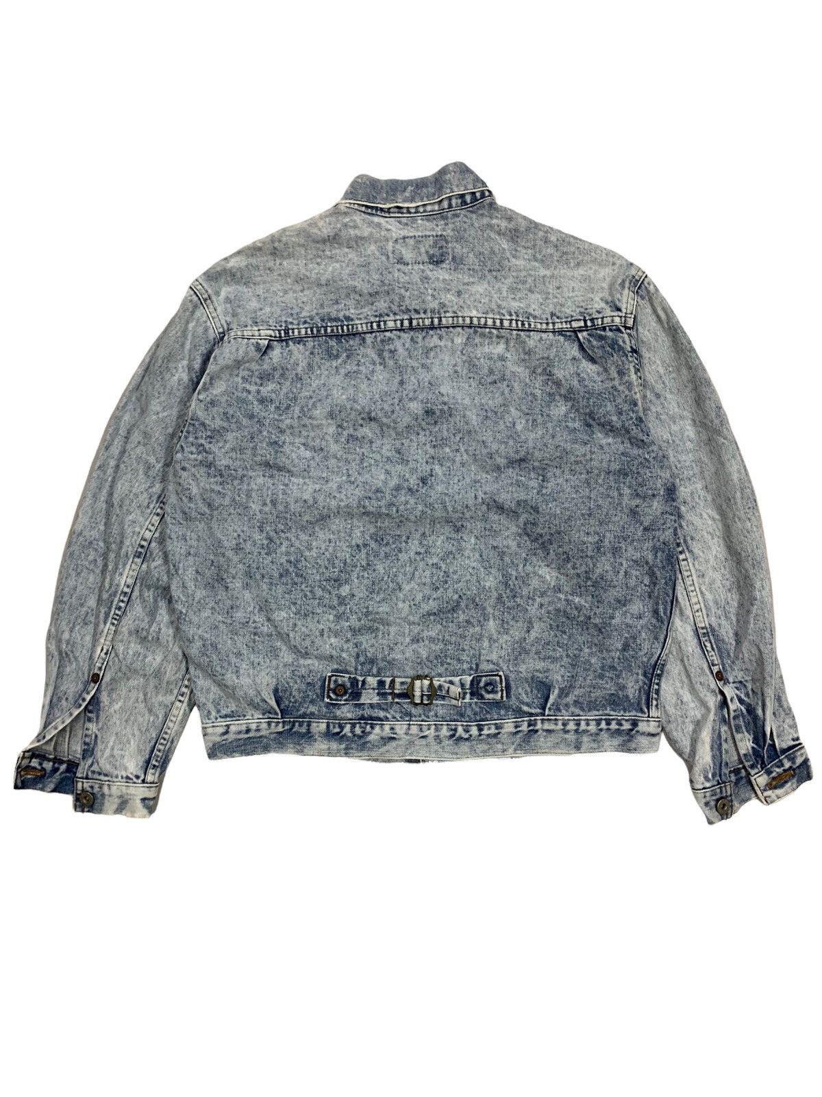 Levi's 🔥RARE VTG LEVIS BIG E TYPE 1 SELVEDGE BUCKLE BACK TRUCKERS Size US L / EU 52-54 / 3 - 6 Thumbnail