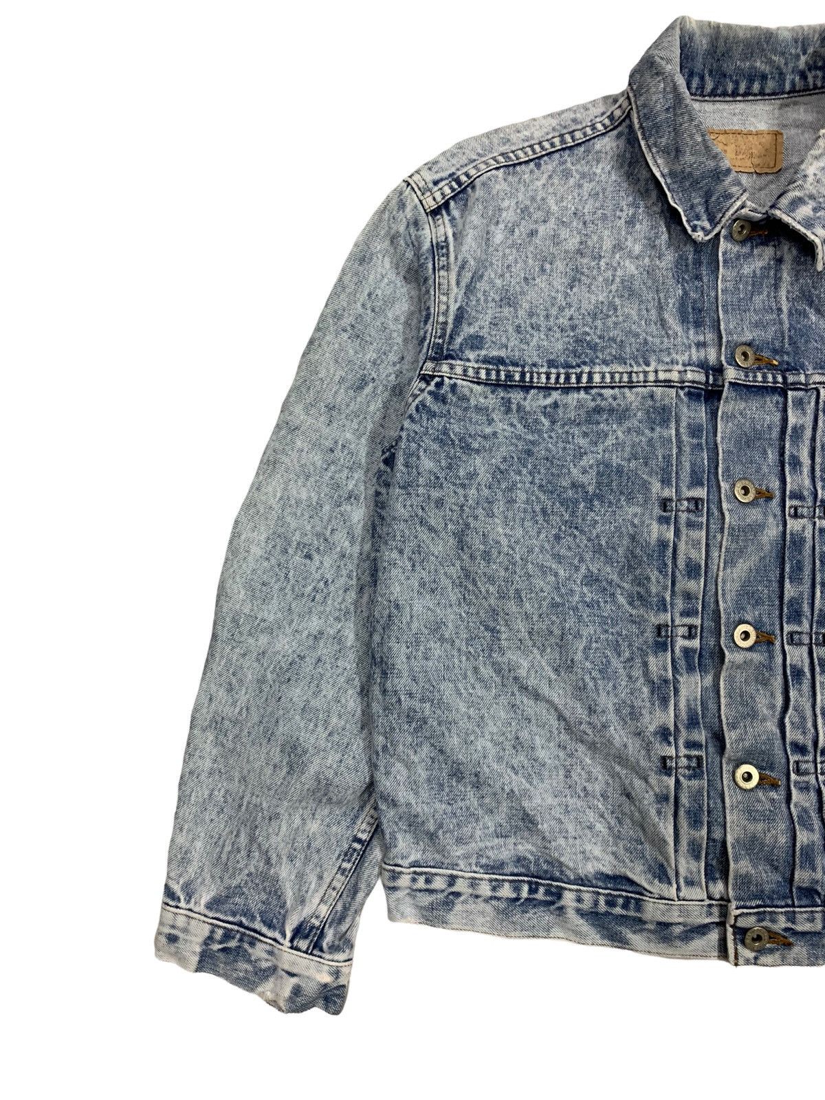 Levi's 🔥RARE VTG LEVIS BIG E TYPE 1 SELVEDGE BUCKLE BACK TRUCKERS Size US L / EU 52-54 / 3 - 2 Thumbnail