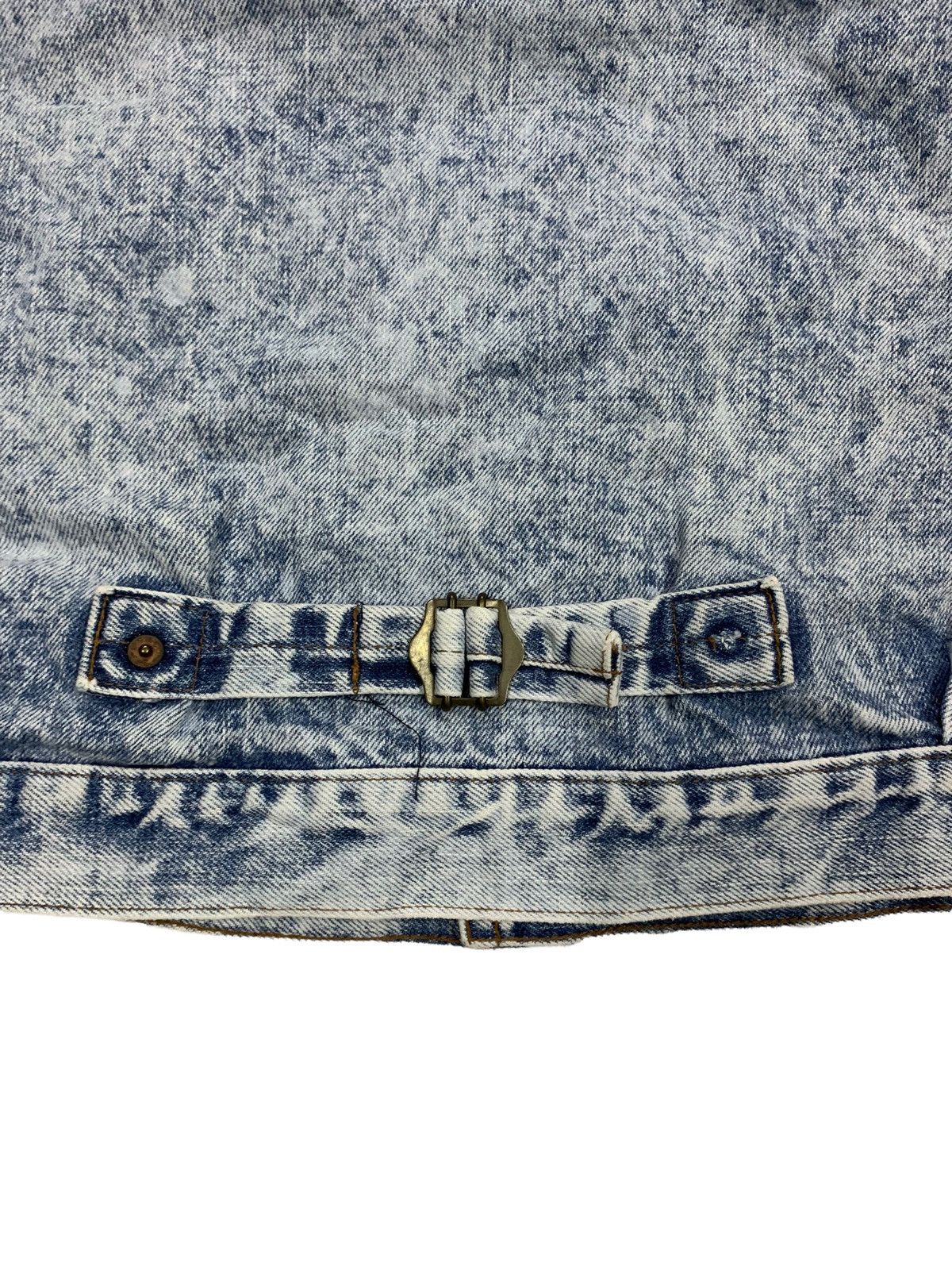 Levi's 🔥RARE VTG LEVIS BIG E TYPE 1 SELVEDGE BUCKLE BACK TRUCKERS Size US L / EU 52-54 / 3 - 9 Thumbnail