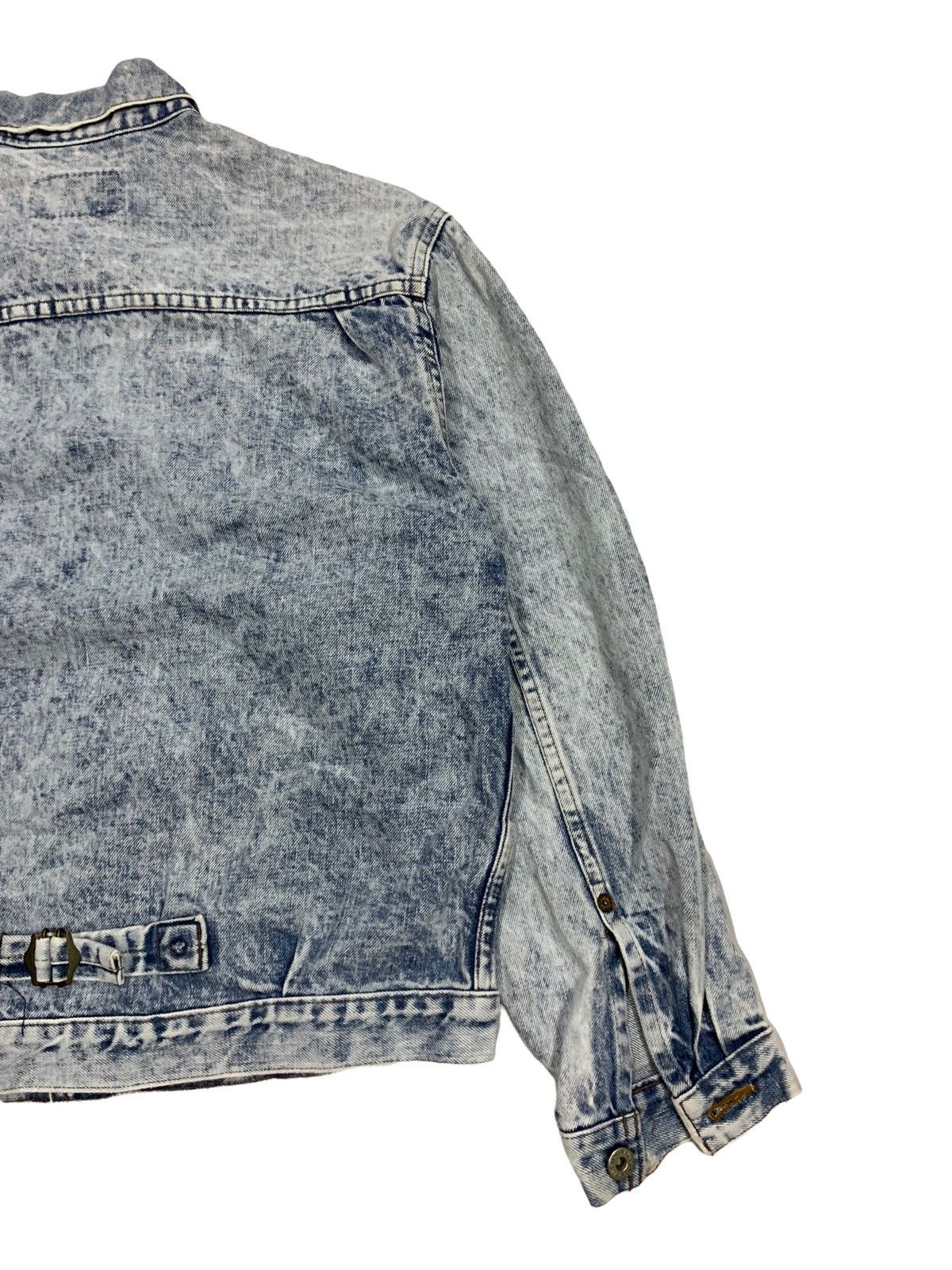 Levi's 🔥RARE VTG LEVIS BIG E TYPE 1 SELVEDGE BUCKLE BACK TRUCKERS Size US L / EU 52-54 / 3 - 8 Thumbnail