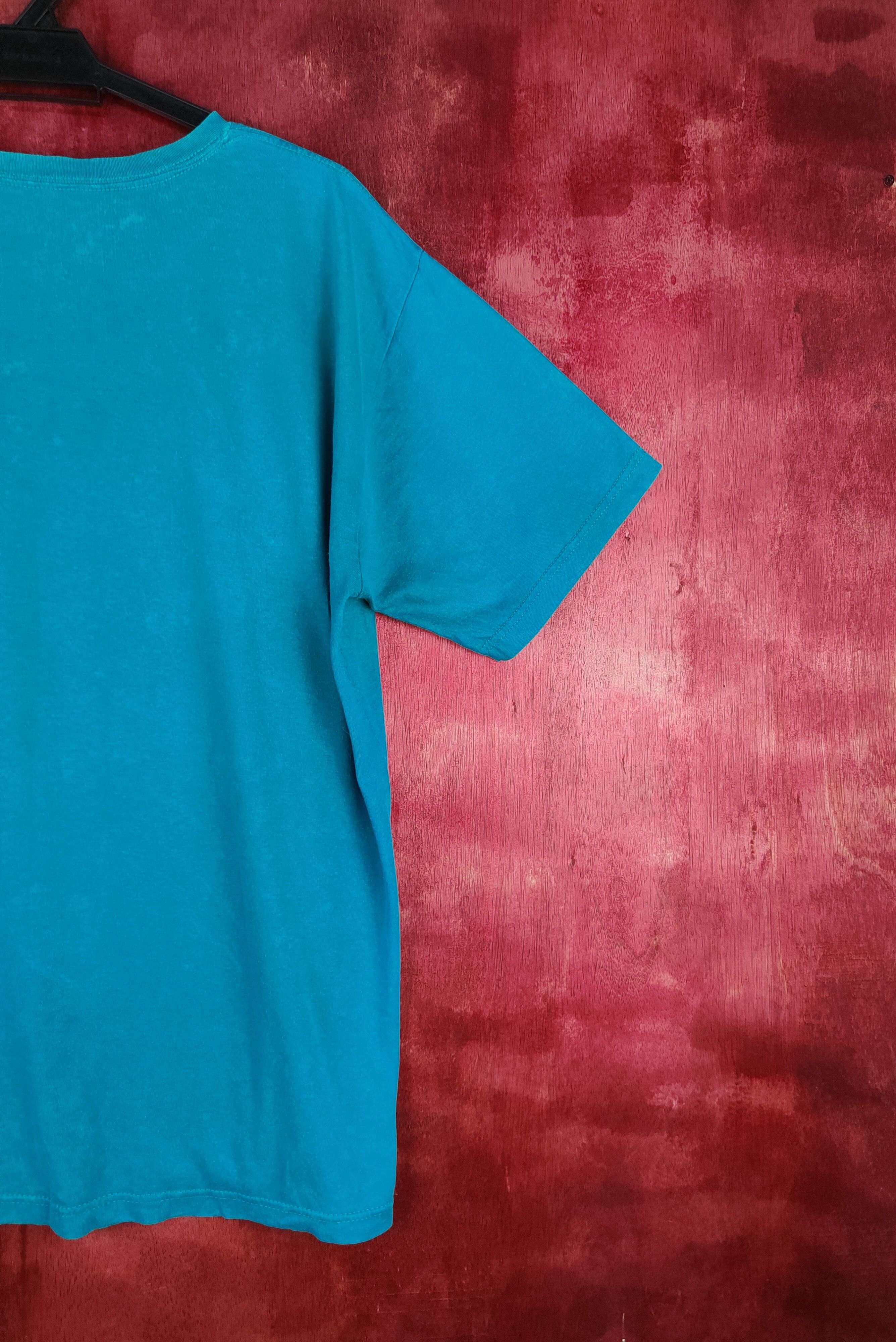 Disney × Japanese Brand Disney Store Turquoise Short Sleeve T-shirt #183B Size US L / EU 52-54 / 3 - 7 Thumbnail