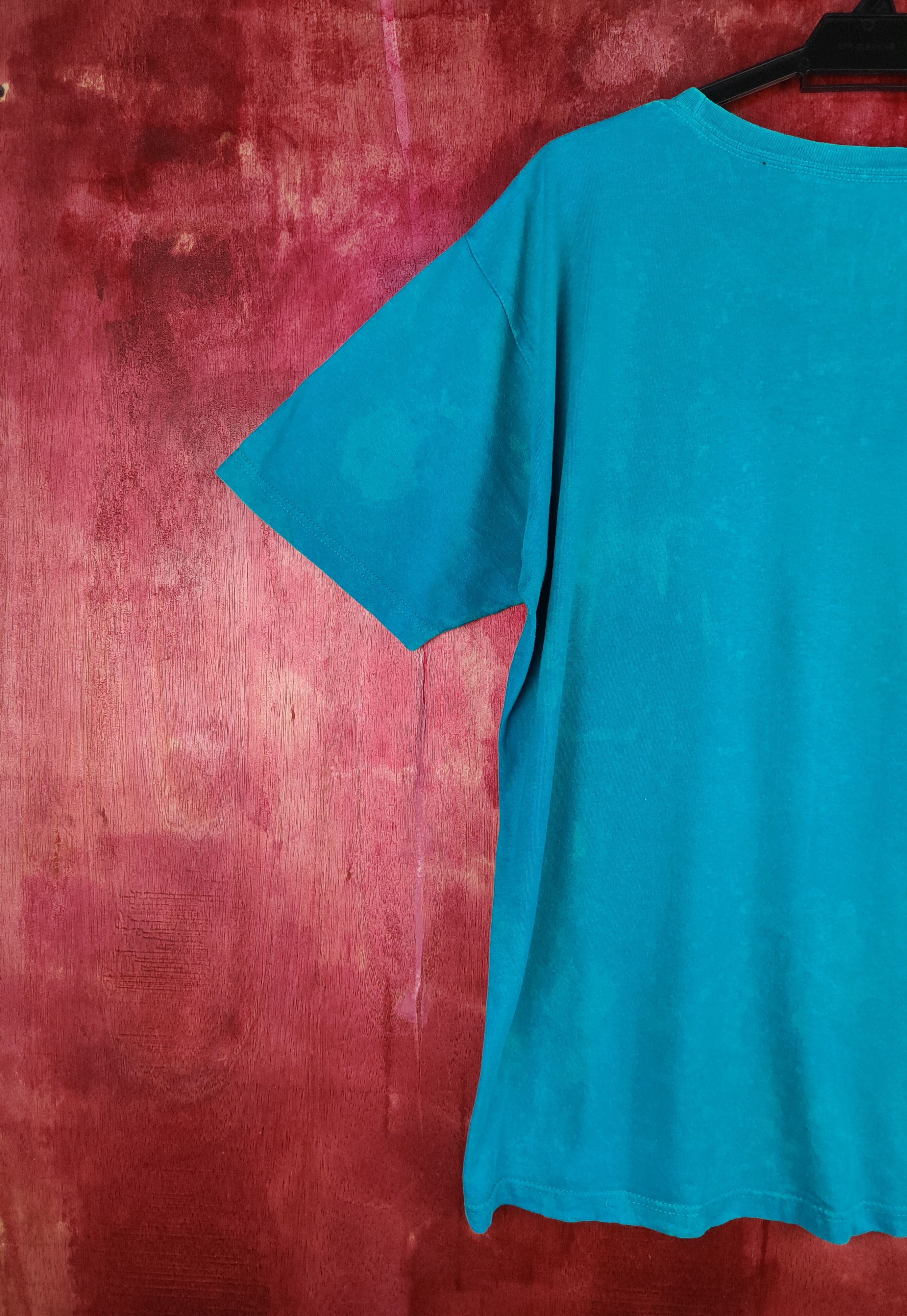 Disney × Japanese Brand Disney Store Turquoise Short Sleeve T-shirt #183B Size US L / EU 52-54 / 3 - 6 Thumbnail
