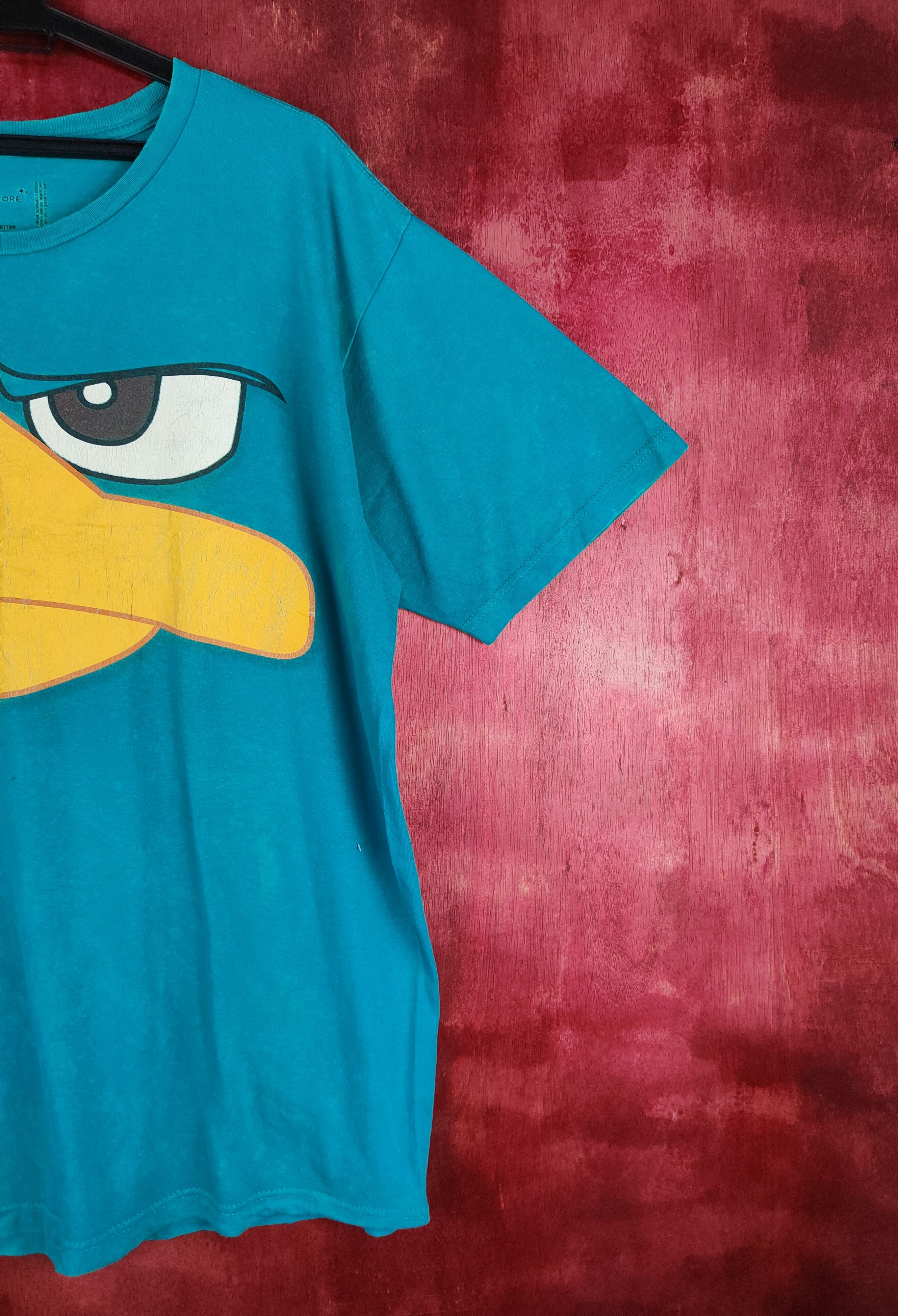Disney × Japanese Brand Disney Store Turquoise Short Sleeve T-shirt #183B Size US L / EU 52-54 / 3 - 4 Thumbnail
