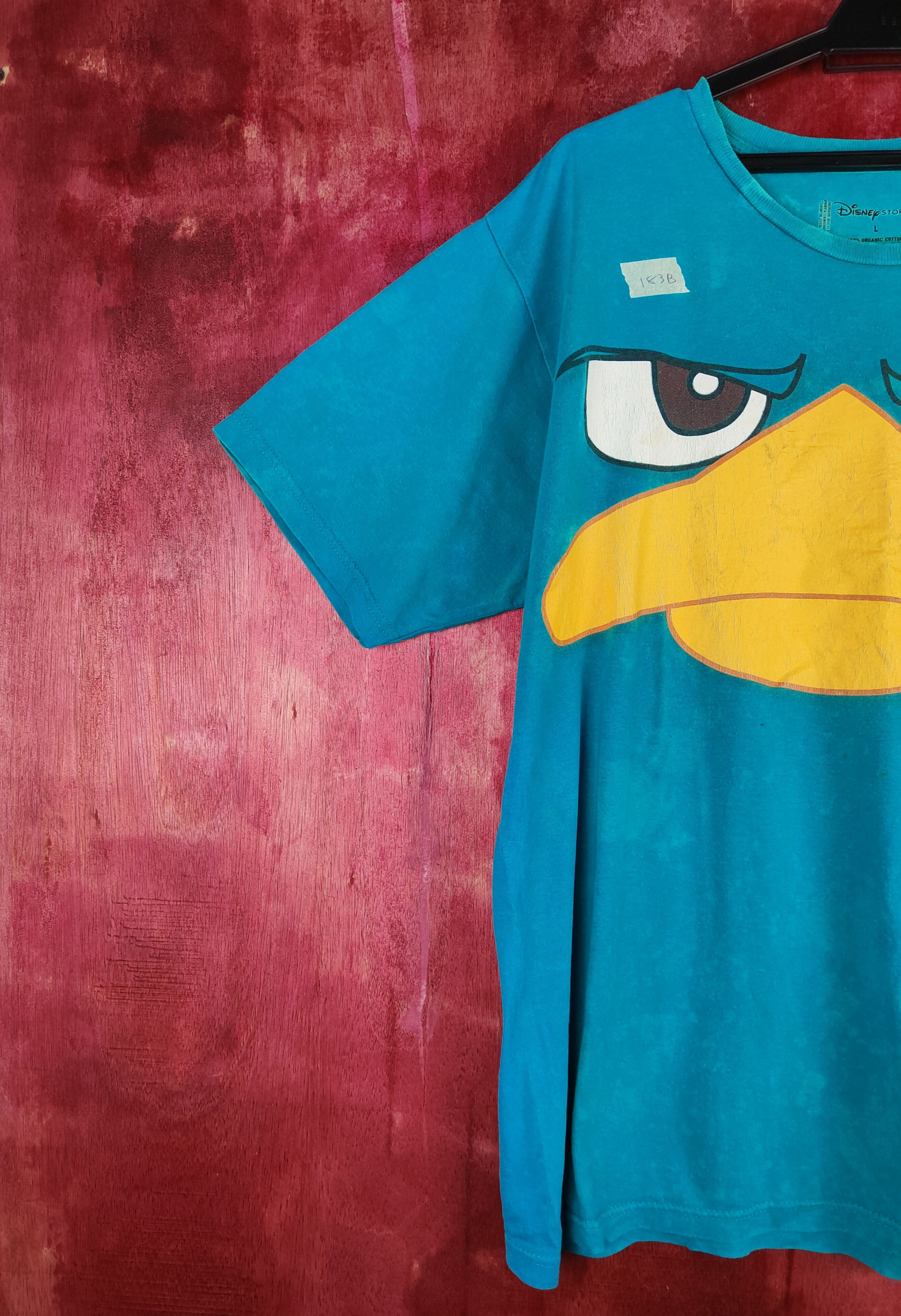 Disney × Japanese Brand Disney Store Turquoise Short Sleeve T-shirt #183B Size US L / EU 52-54 / 3 - 3 Thumbnail