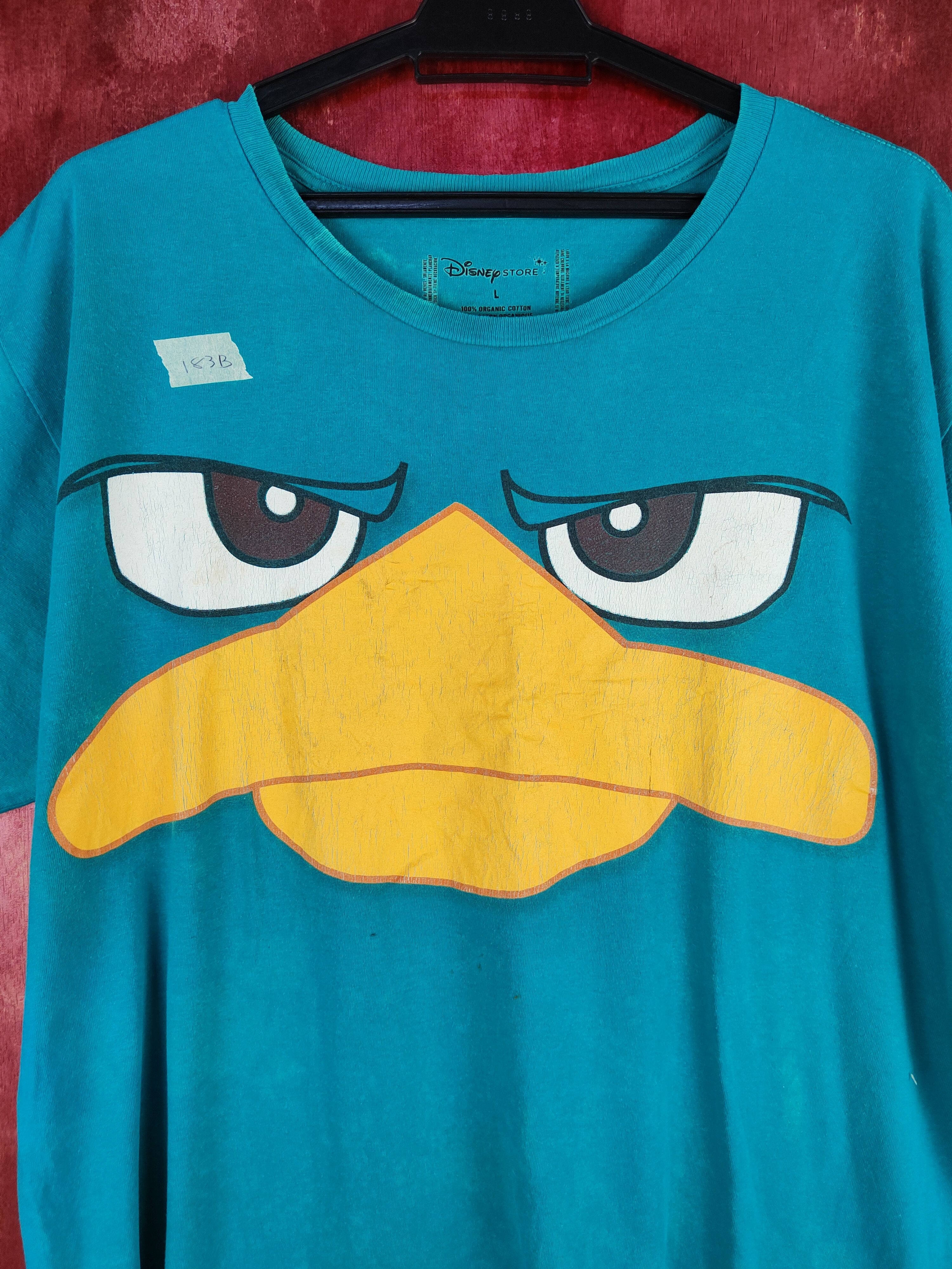 Disney × Japanese Brand Disney Store Turquoise Short Sleeve T-shirt #183B Size US L / EU 52-54 / 3 - 2 Thumbnail