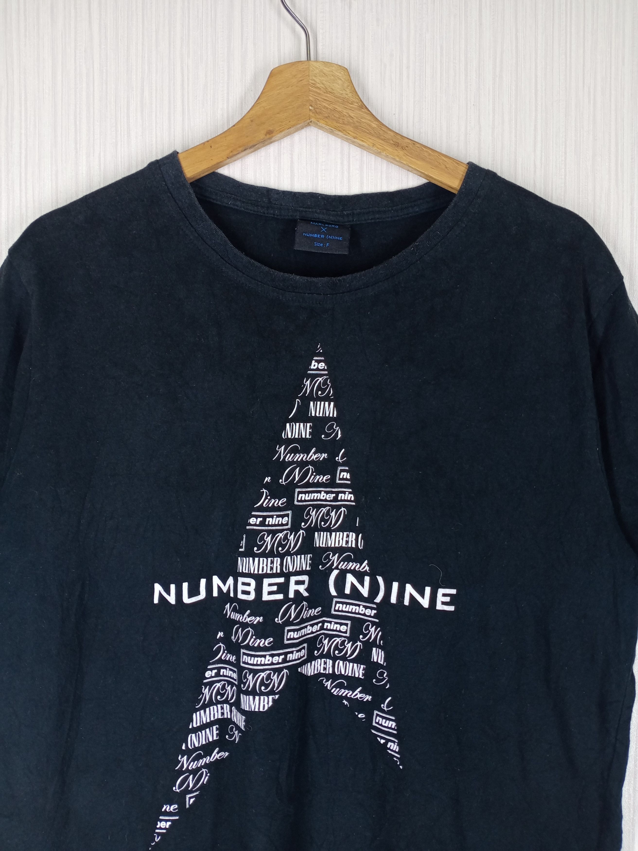 Japanese Brand Rare NUMBER NINE X MARLBORO Tee Size US L / EU 52-54 / 3 - 2 Thumbnail