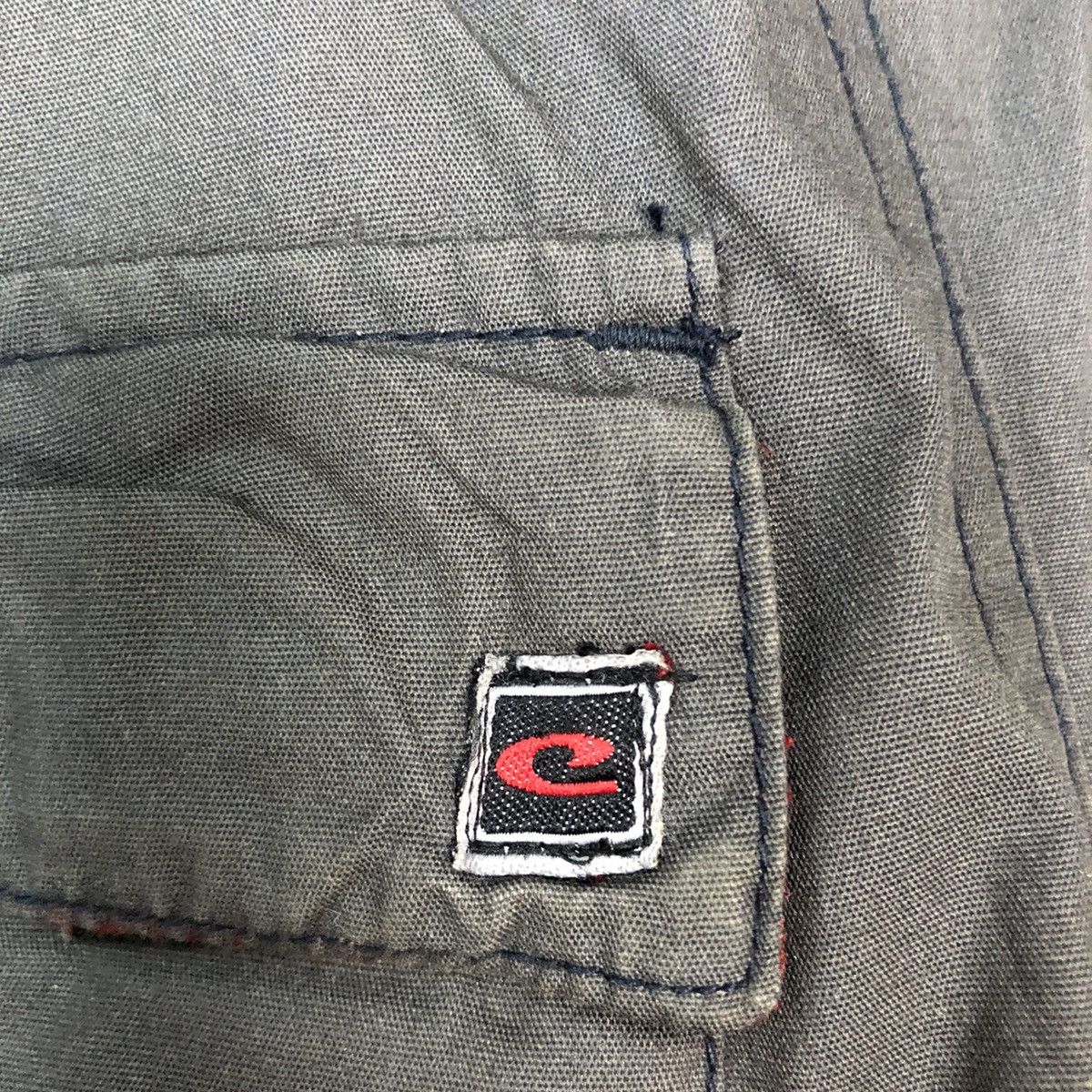 Faded Glory × Japanese Brand Chevre Grey Multipocket hiking track Cargo Pants #3776 Size US 35 - 13 Thumbnail