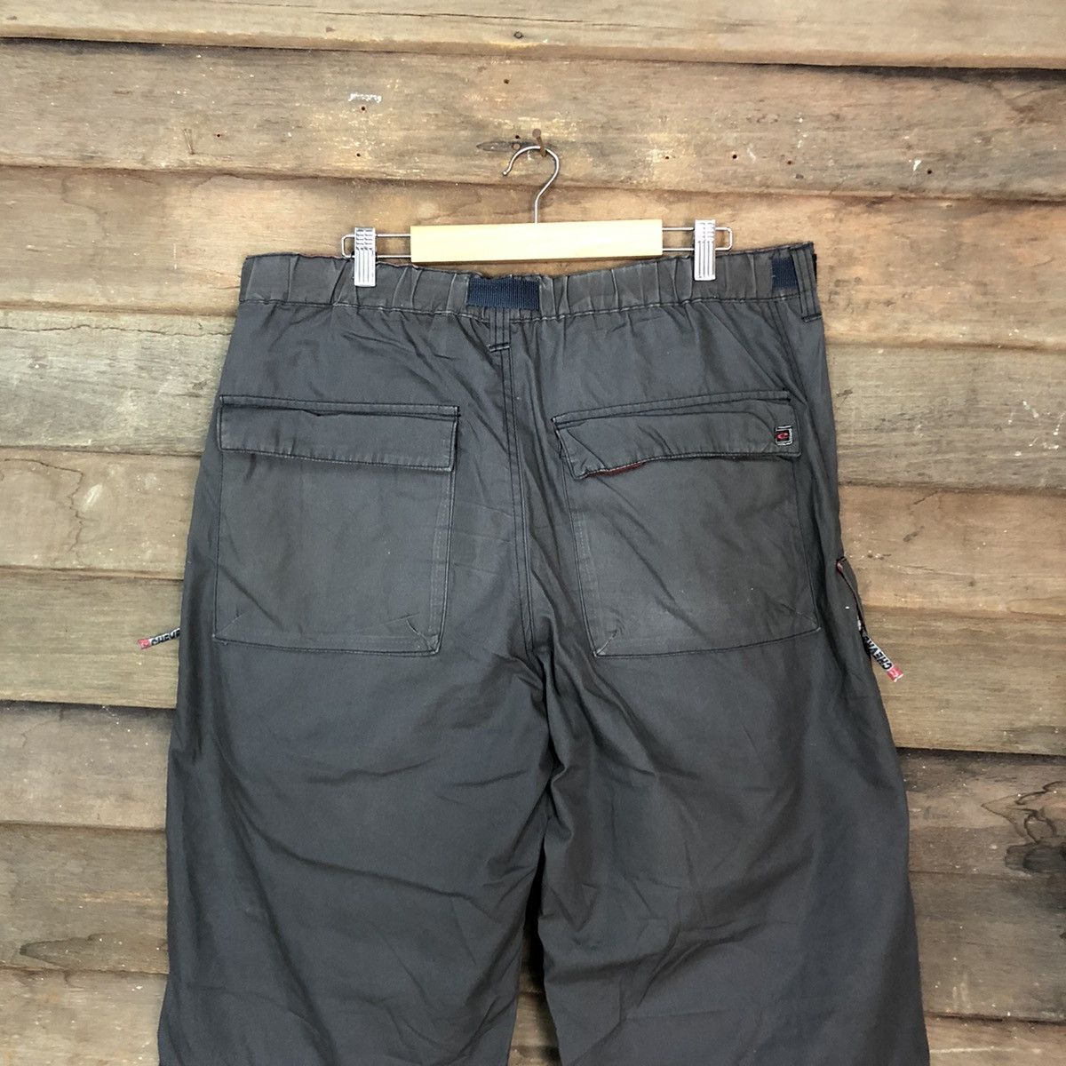 Faded Glory × Japanese Brand Chevre Grey Multipocket hiking track Cargo Pants #3776 Size US 35 - 11 Thumbnail