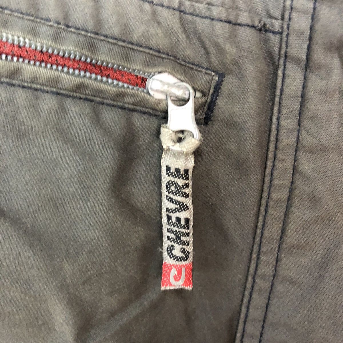 Faded Glory × Japanese Brand Chevre Grey Multipocket hiking track Cargo Pants #3776 Size US 35 - 7 Thumbnail