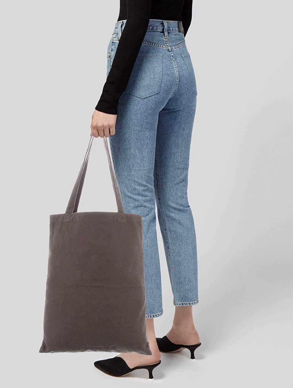Rick Owens SS14 Rick Owens Moleskin Minimal Large Tote Bag Size ONE SIZE - 4 Thumbnail