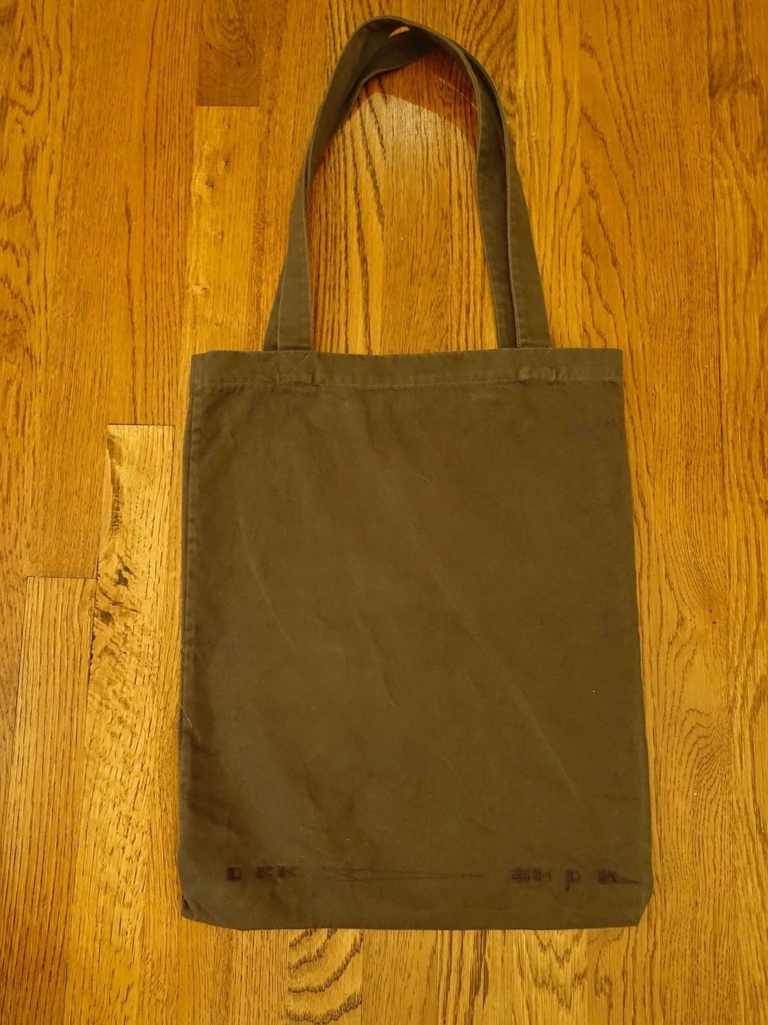 Rick Owens SS14 Rick Owens Moleskin Minimal Large Tote Bag Size ONE SIZE - 3 Thumbnail