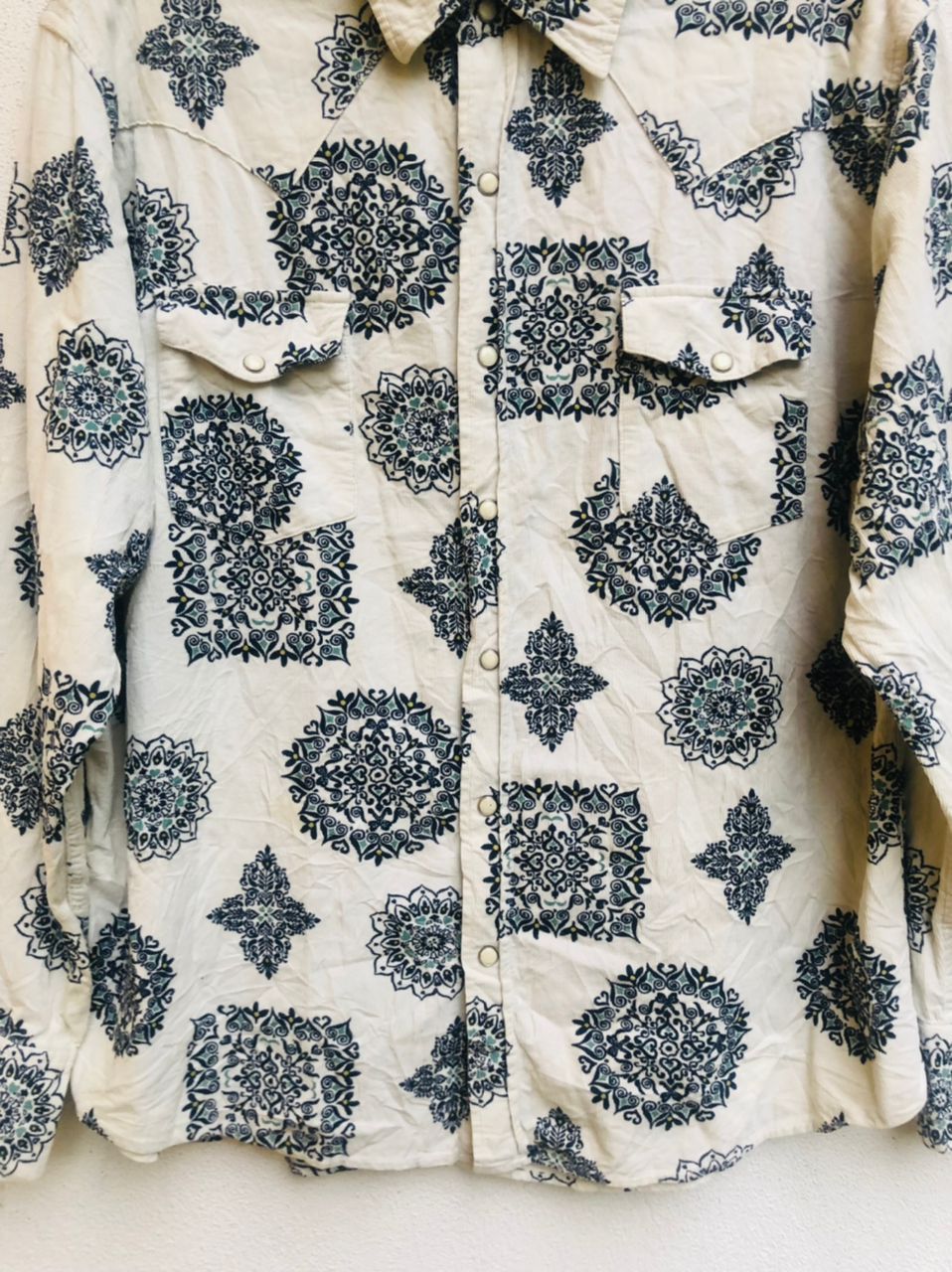 Japanese Brand × Vintage Vintage Japanese Designer Fashion Style Long Sleeve Size US L / EU 52-54 / 3 - 3 Thumbnail