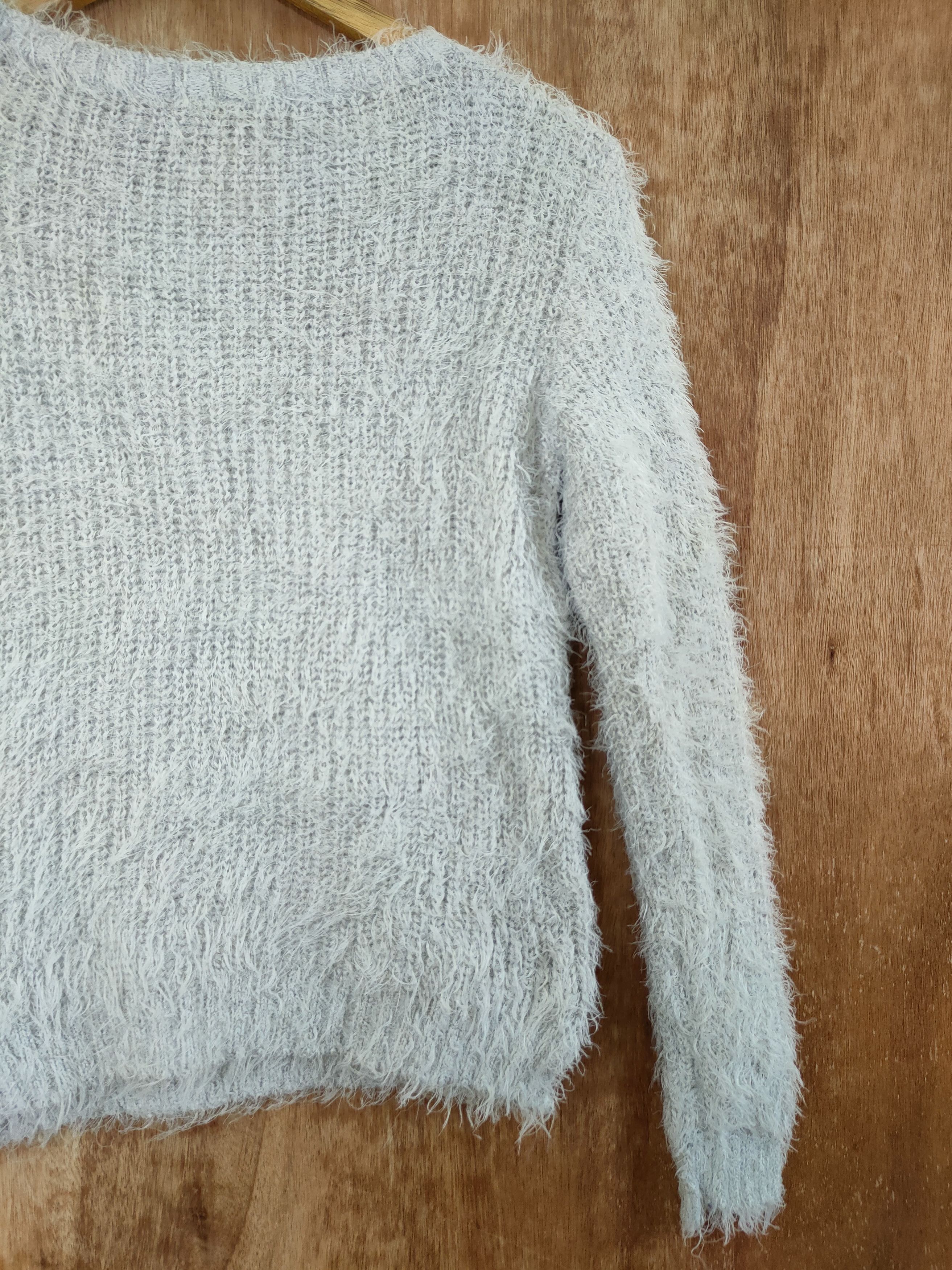 Homespun Knitwear D Japan xs knitwear mohair soft fur shag shaggy #46-468 Size US XS / EU 42 / 0 - 9 Thumbnail