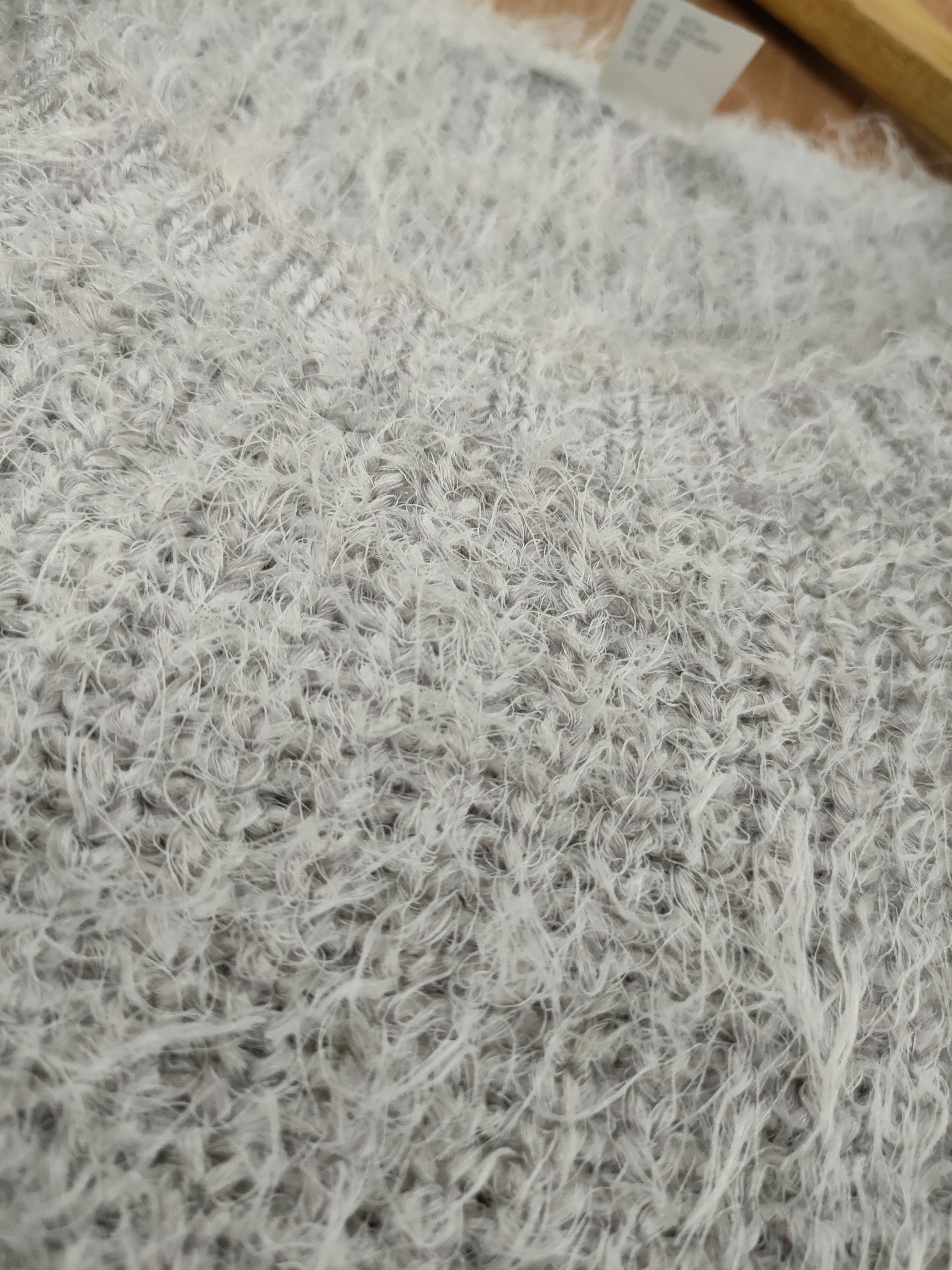 Homespun Knitwear D Japan xs knitwear mohair soft fur shag shaggy #46-468 Size US XS / EU 42 / 0 - 5 Thumbnail